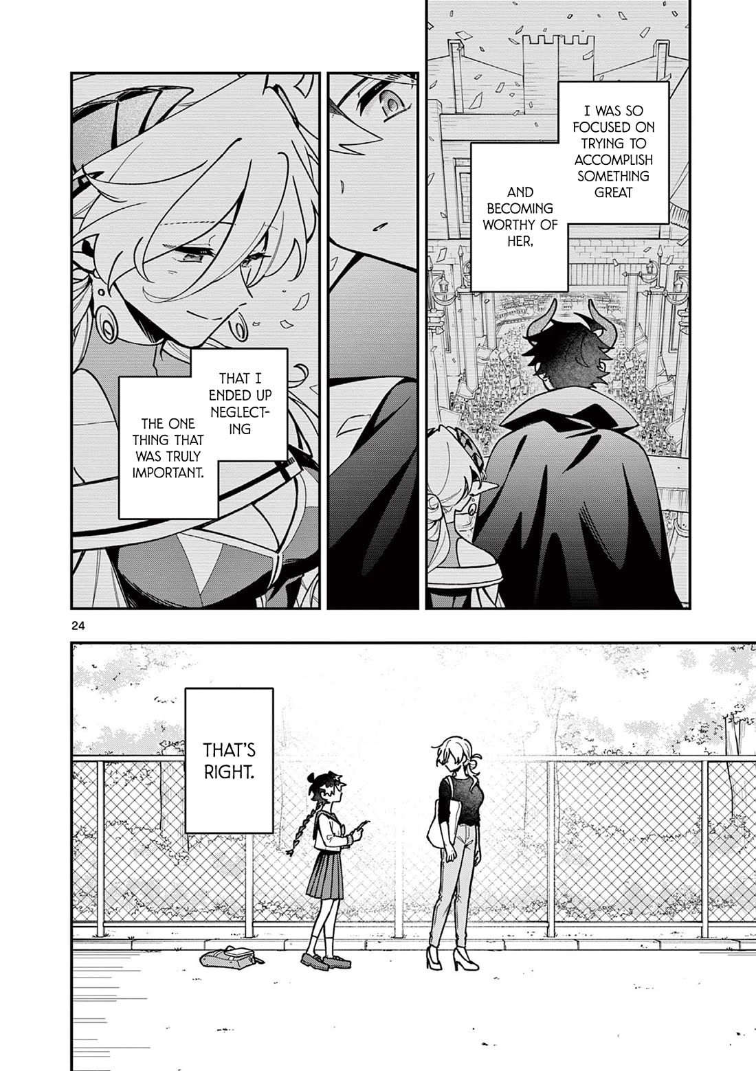 Maou-sama, Re Re Revenge! Chapter 1 page 24 - Chapter 1: The Former Demon Lord, Now a Middle School Girl!