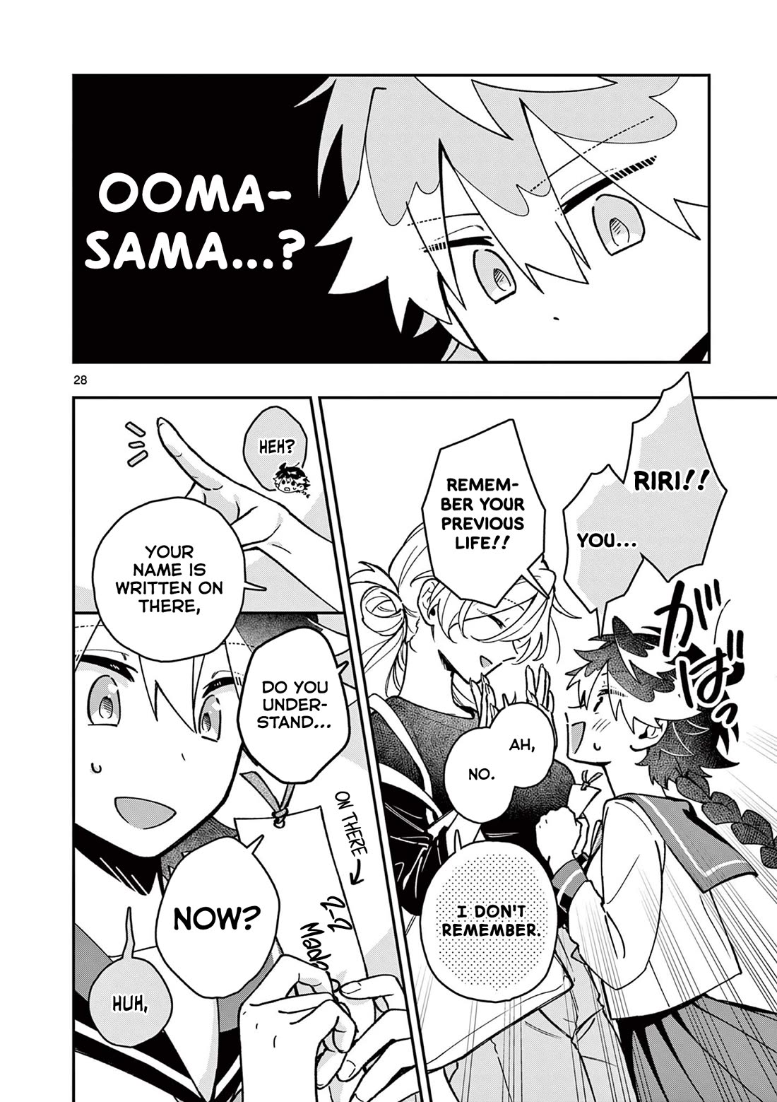 Maou-sama, Re Re Revenge! Chapter 1 page 28 - Chapter 1: The Former Demon Lord, Now a Middle School Girl!