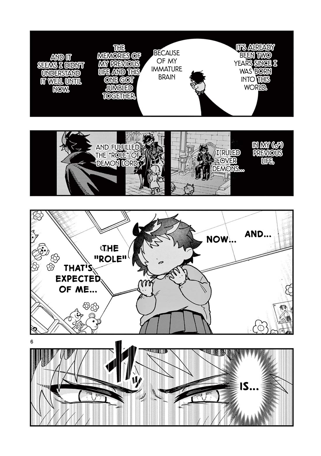Maou-sama, Re Re Revenge! Chapter 1 page 6 - Chapter 1: The Former Demon Lord, Now a Middle School Girl!