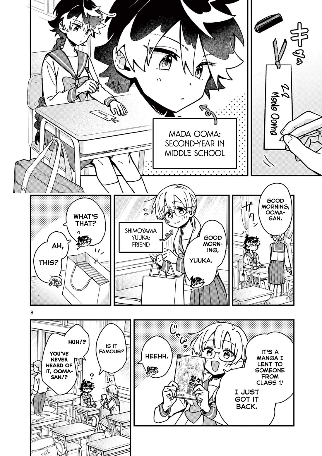 Maou-sama, Re Re Revenge! Chapter 1 page 8 - Chapter 1: The Former Demon Lord, Now a Middle School Girl!