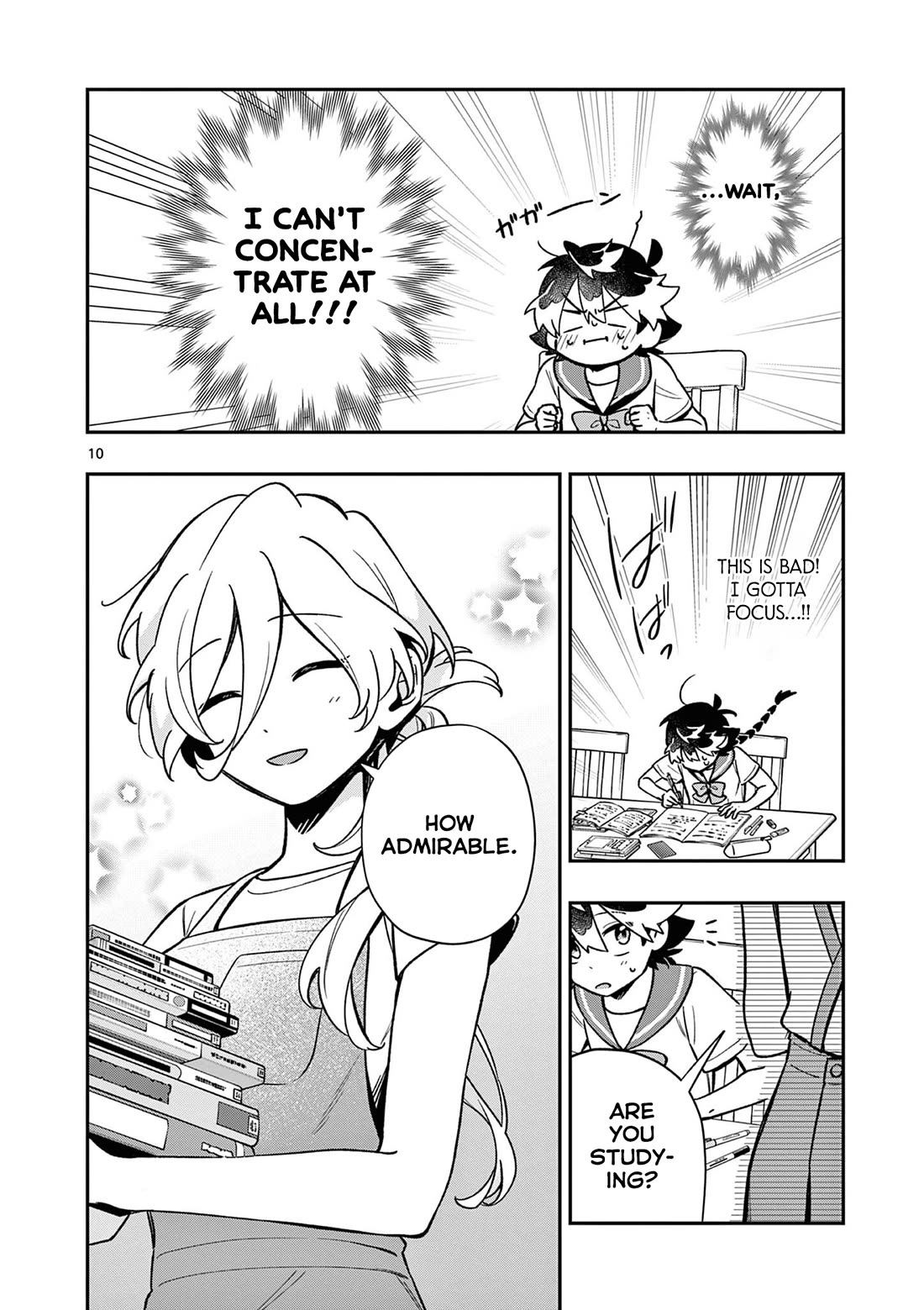Maou-sama, Re Re Revenge! Chapter 10 page 10 - Chapter 10: Grades in Jeopardy, the Nature of Love!
