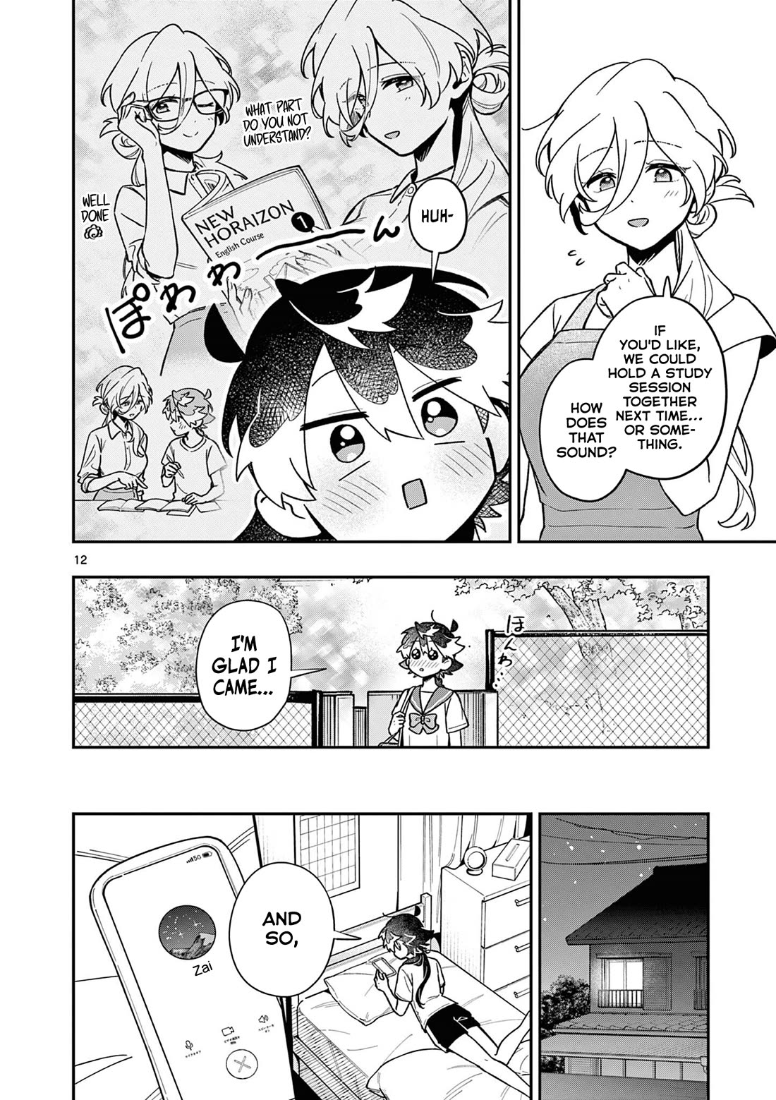 Maou-sama, Re Re Revenge! Chapter 10 page 12 - Chapter 10: Grades in Jeopardy, the Nature of Love!