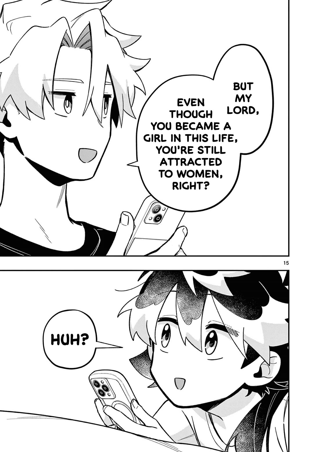 Maou-sama, Re Re Revenge! Chapter 10 page 15 - Chapter 10: Grades in Jeopardy, the Nature of Love!