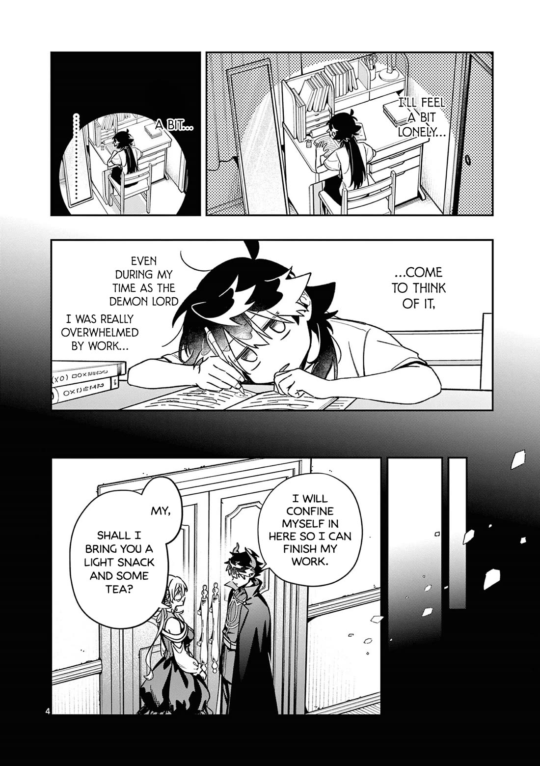 Maou-sama, Re Re Revenge! Chapter 10 page 4 - Chapter 10: Grades in Jeopardy, the Nature of Love!