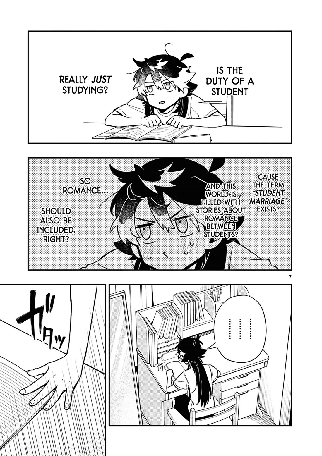 Maou-sama, Re Re Revenge! Chapter 10 page 7 - Chapter 10: Grades in Jeopardy, the Nature of Love!
