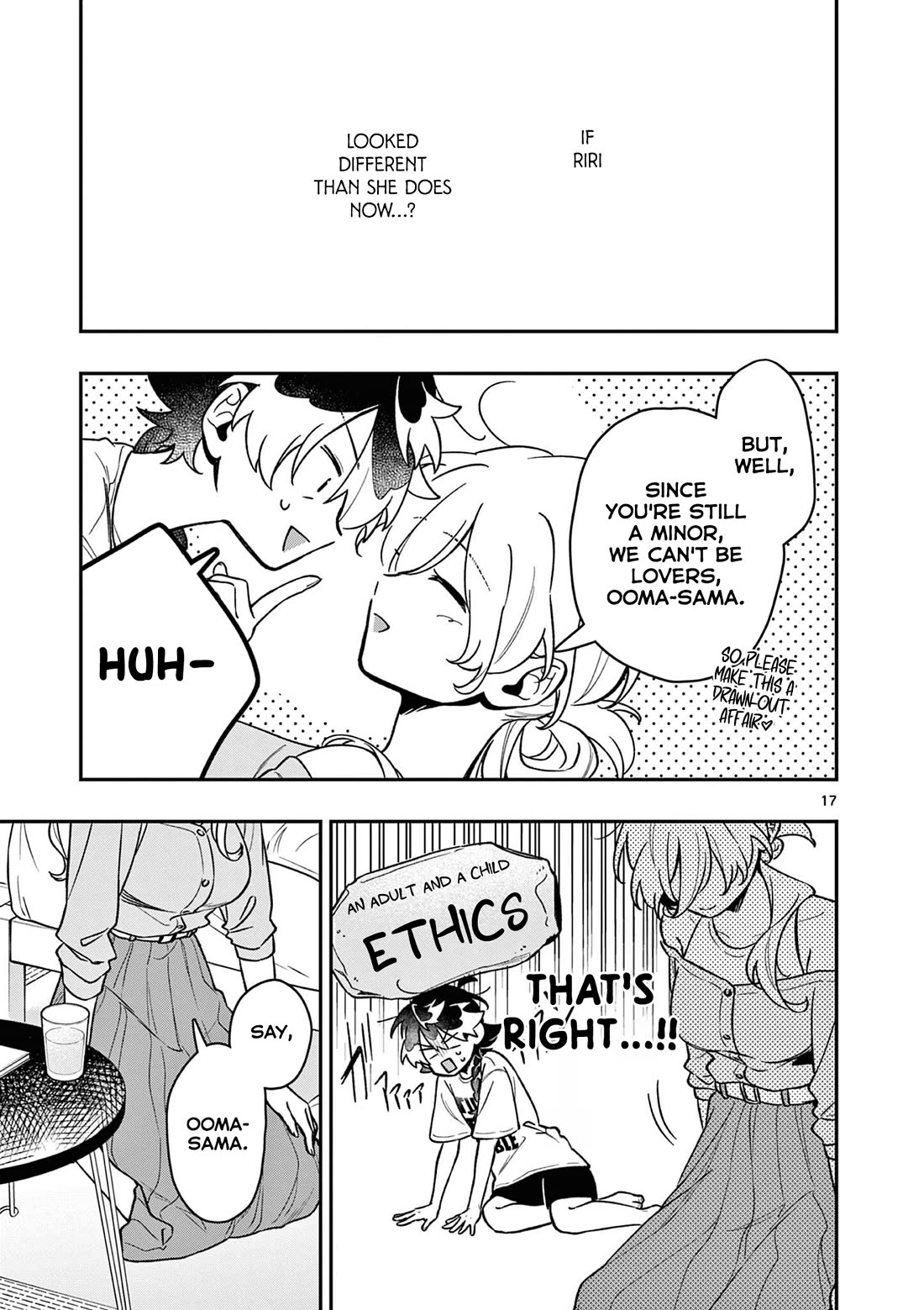Maou-sama, Re Re Revenge! Chapter 12 page 17 - Chapter 12: Study Session, Getting Toyed With!