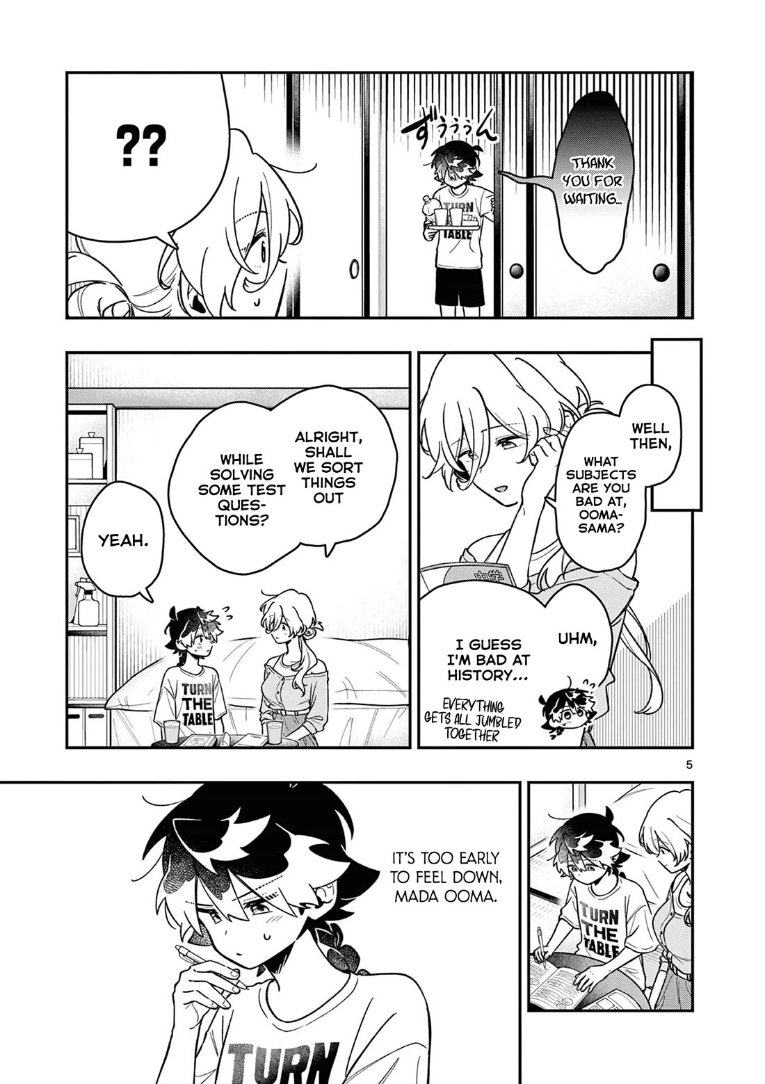 Maou-sama, Re Re Revenge! Chapter 12 page 5 - Chapter 12: Study Session, Getting Toyed With!
