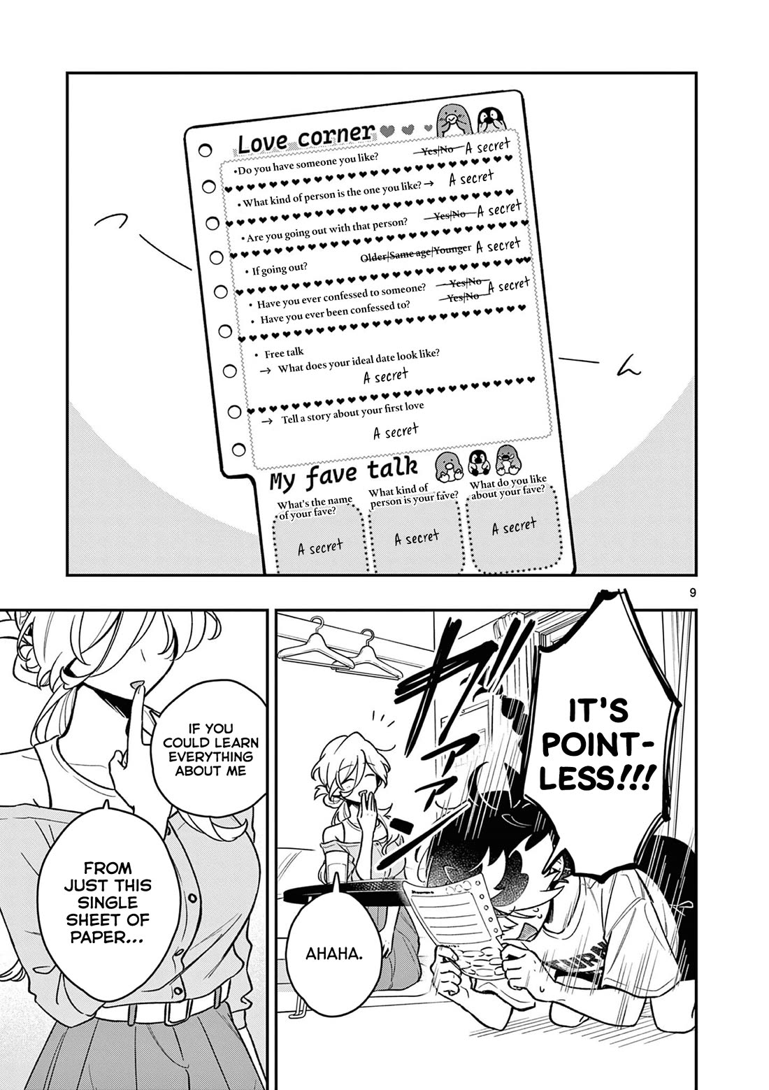 Maou-sama, Re Re Revenge! Chapter 12 page 9 - Chapter 12: Study Session, Getting Toyed With!