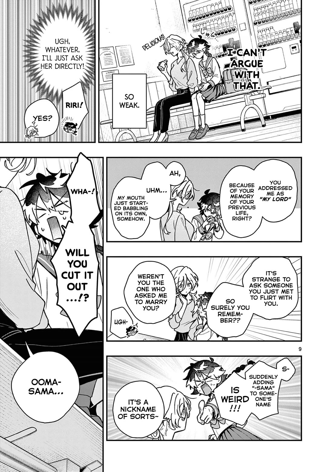 Maou-sama, Re Re Revenge! Chapter 2 page 9 - Chapter 2: The Liar, Negotiations, the First Step!