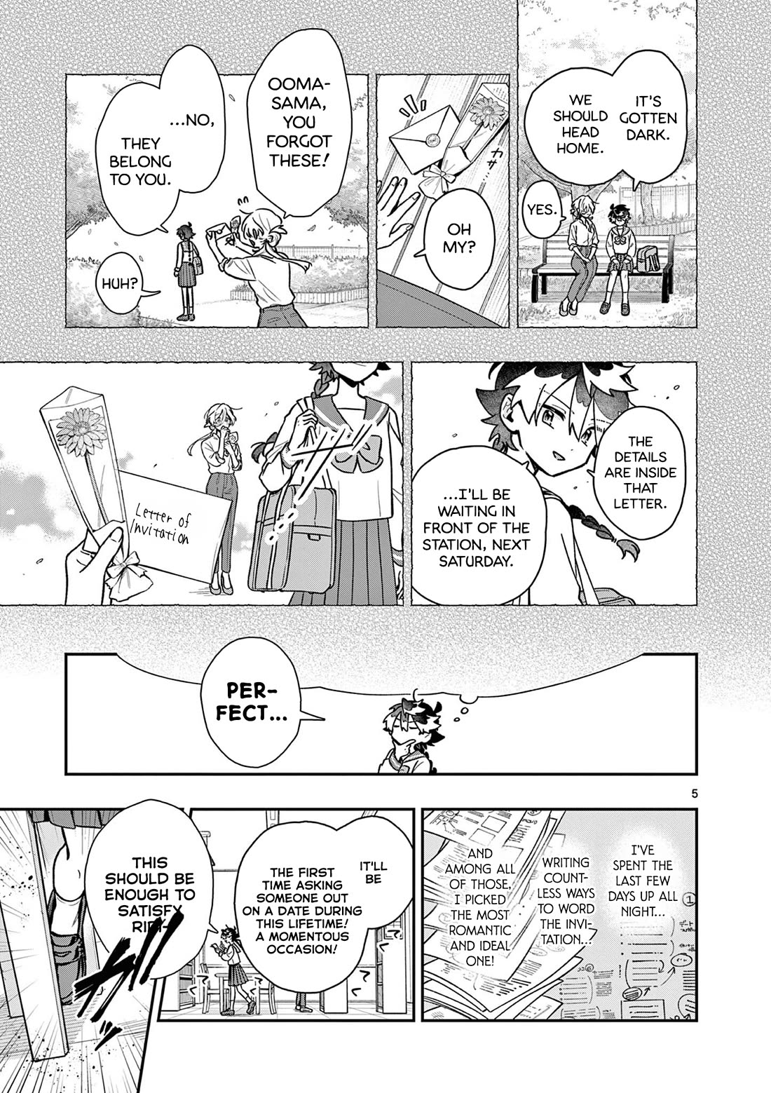 Maou-sama, Re Re Revenge! Chapter 3 page 5 - Chapter 3: Shall - We - First Date!