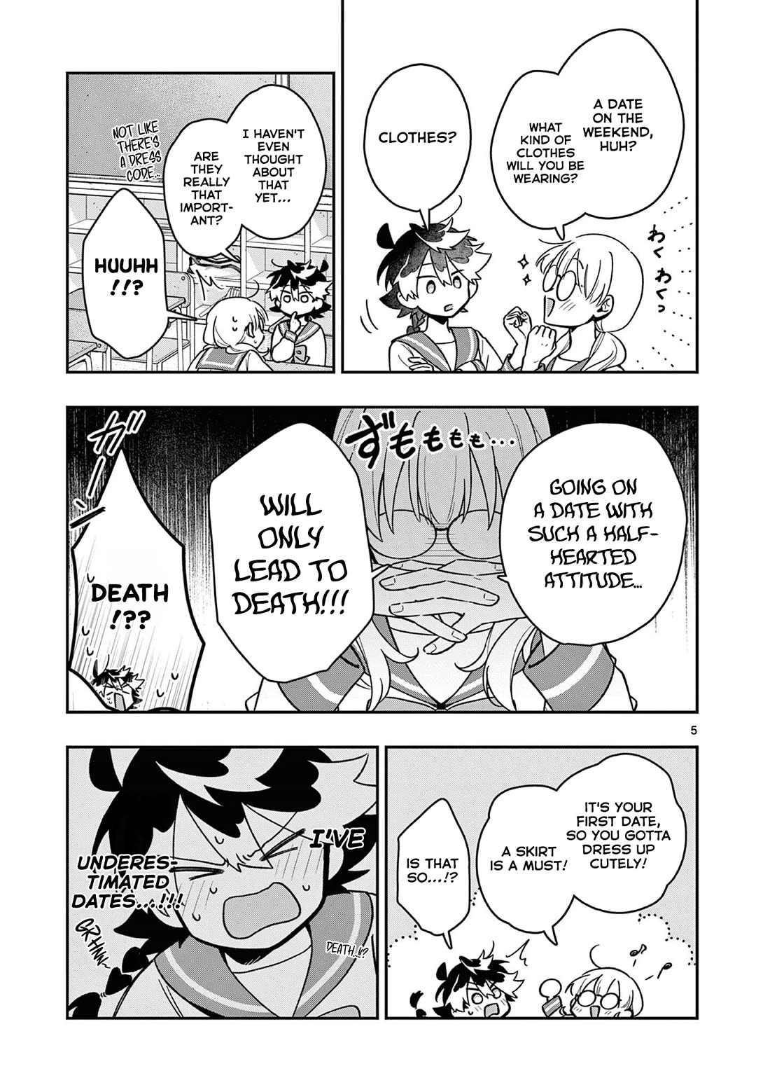 Maou-sama, Re Re Revenge! Chapter 4 page 5 - Chapter 4: Carelessness, Negligence, the Basics of Dates!