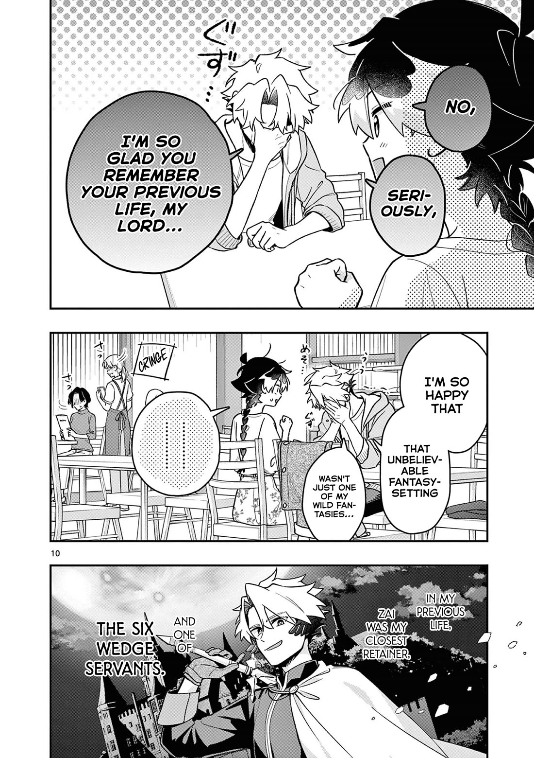 Maou-sama, Re Re Revenge! Chapter 6 page 10 - Chapter 6: Demon Lord VS Suspicious Person!?