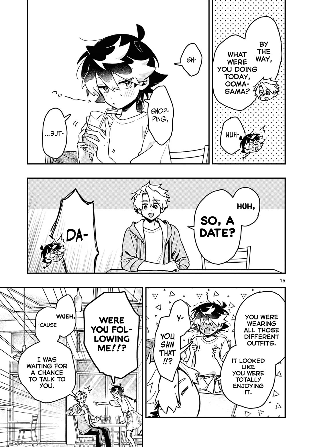 Maou-sama, Re Re Revenge! Chapter 6 page 15 - Chapter 6: Demon Lord VS Suspicious Person!?