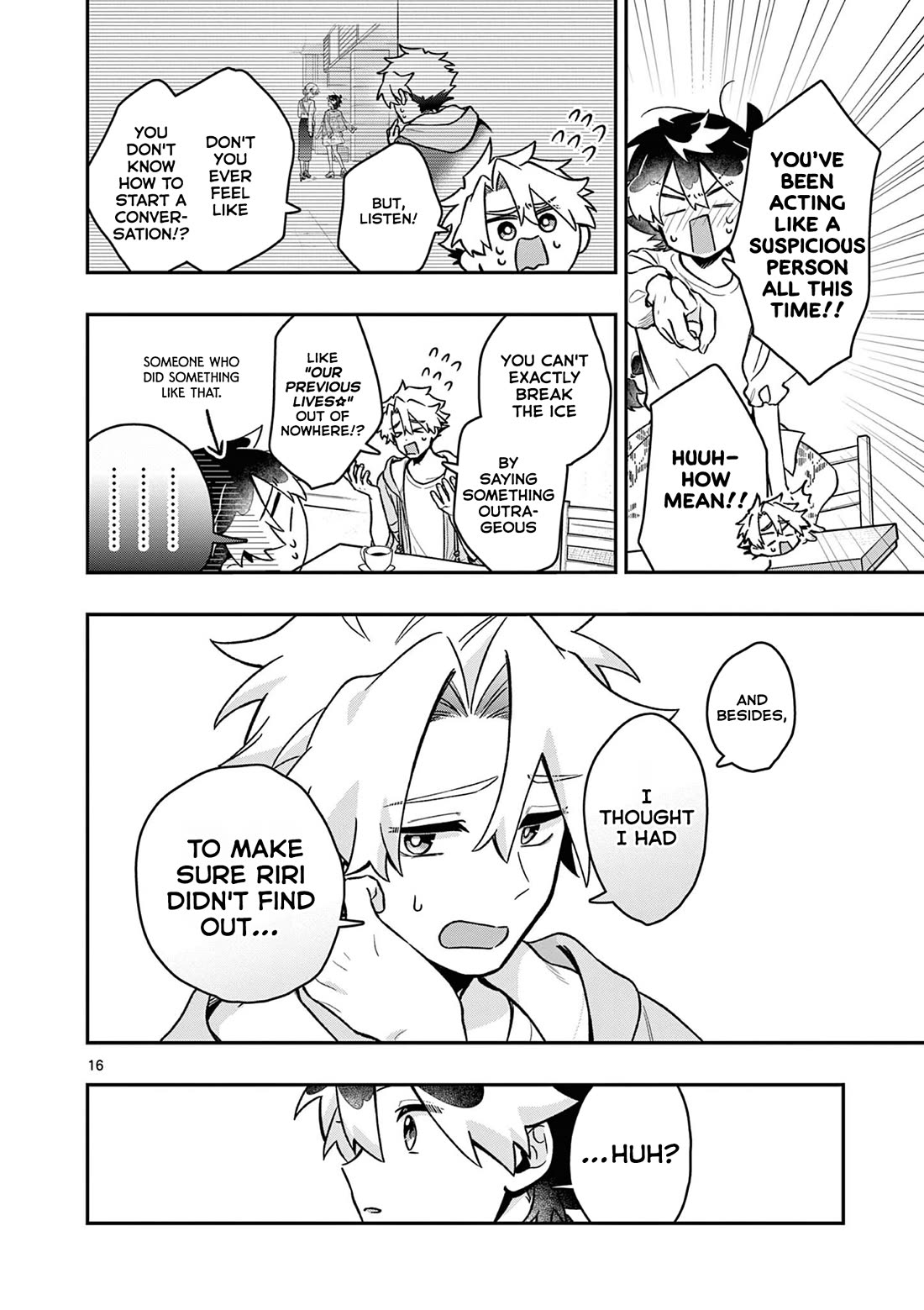 Maou-sama, Re Re Revenge! Chapter 6 page 16 - Chapter 6: Demon Lord VS Suspicious Person!?