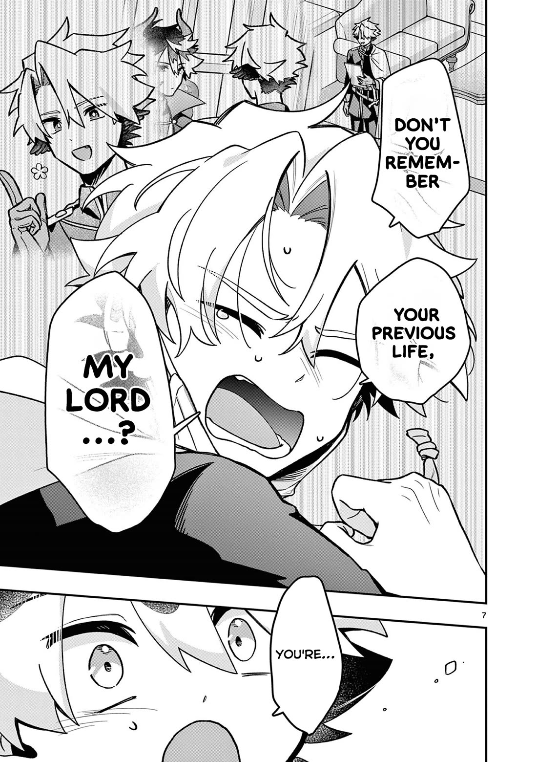Maou-sama, Re Re Revenge! Chapter 6 page 7 - Chapter 6: Demon Lord VS Suspicious Person!?