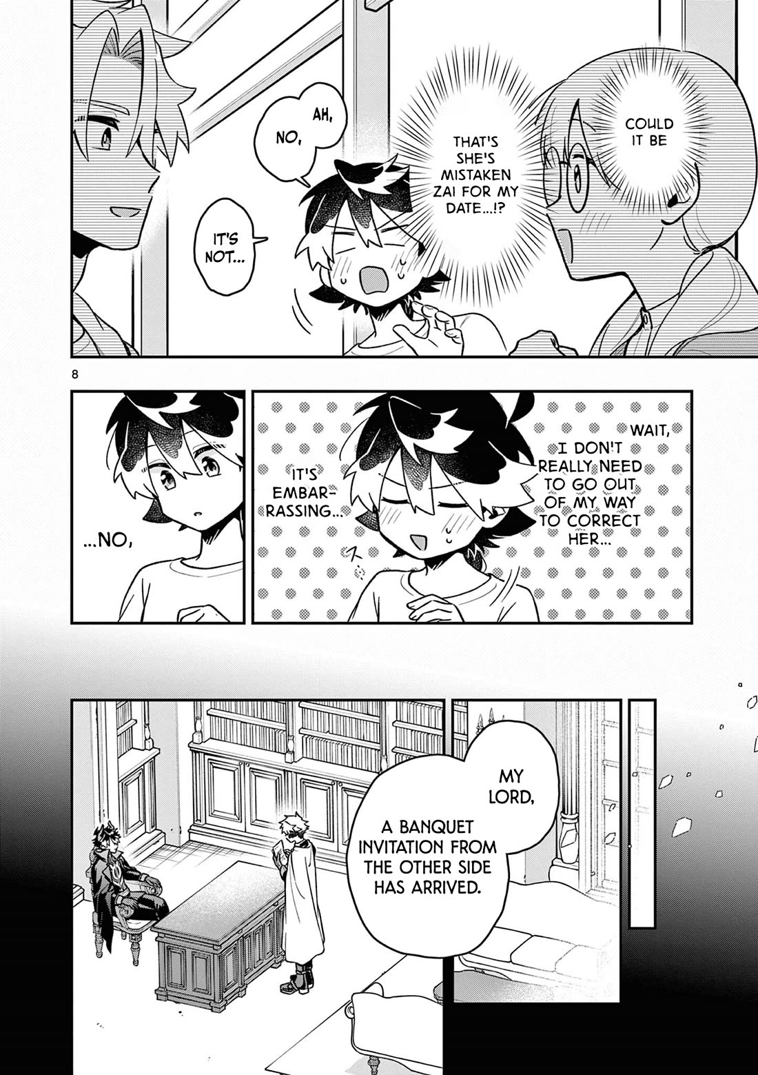 Maou-sama, Re Re Revenge! Chapter 7 page 8 - Chapter 7: Free-For-All, Date Overtime!