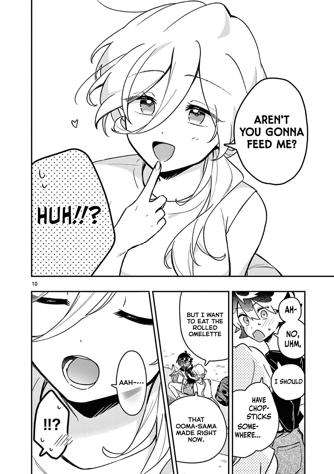 Maou-sama, Re Re Revenge! Chapter 8 page 10 - Chapter 8: The Flower Field, Operation Friendship!!