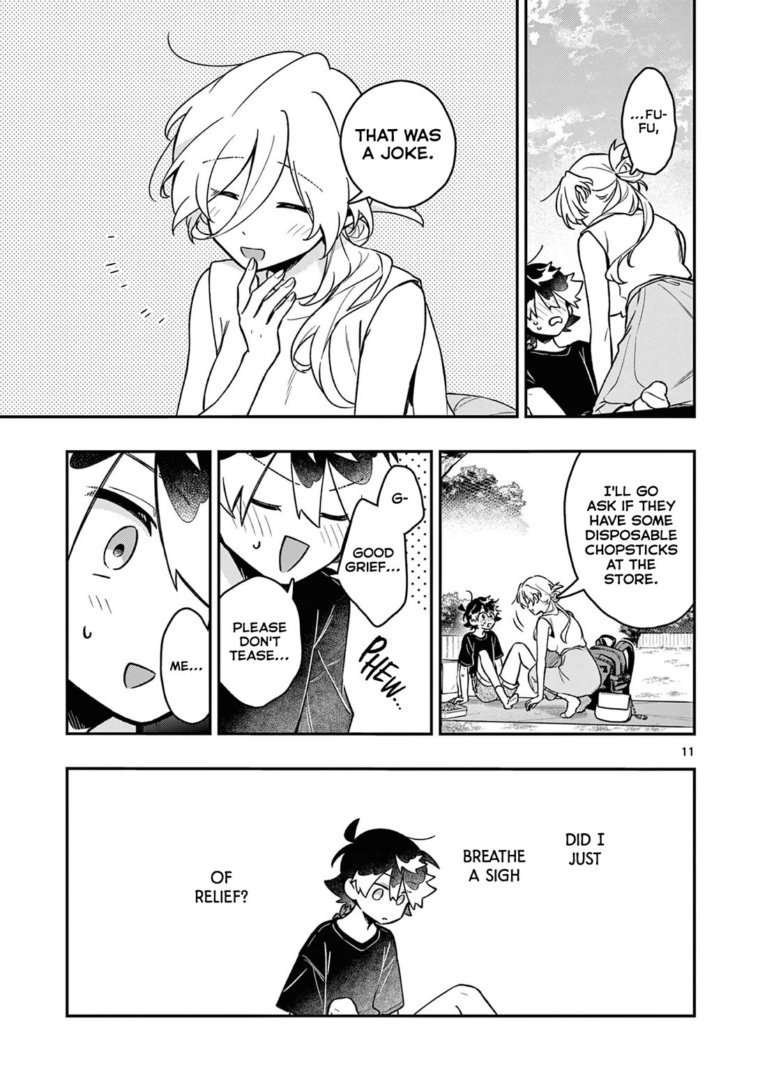 Maou-sama, Re Re Revenge! Chapter 8 page 11 - Chapter 8: The Flower Field, Operation Friendship!!