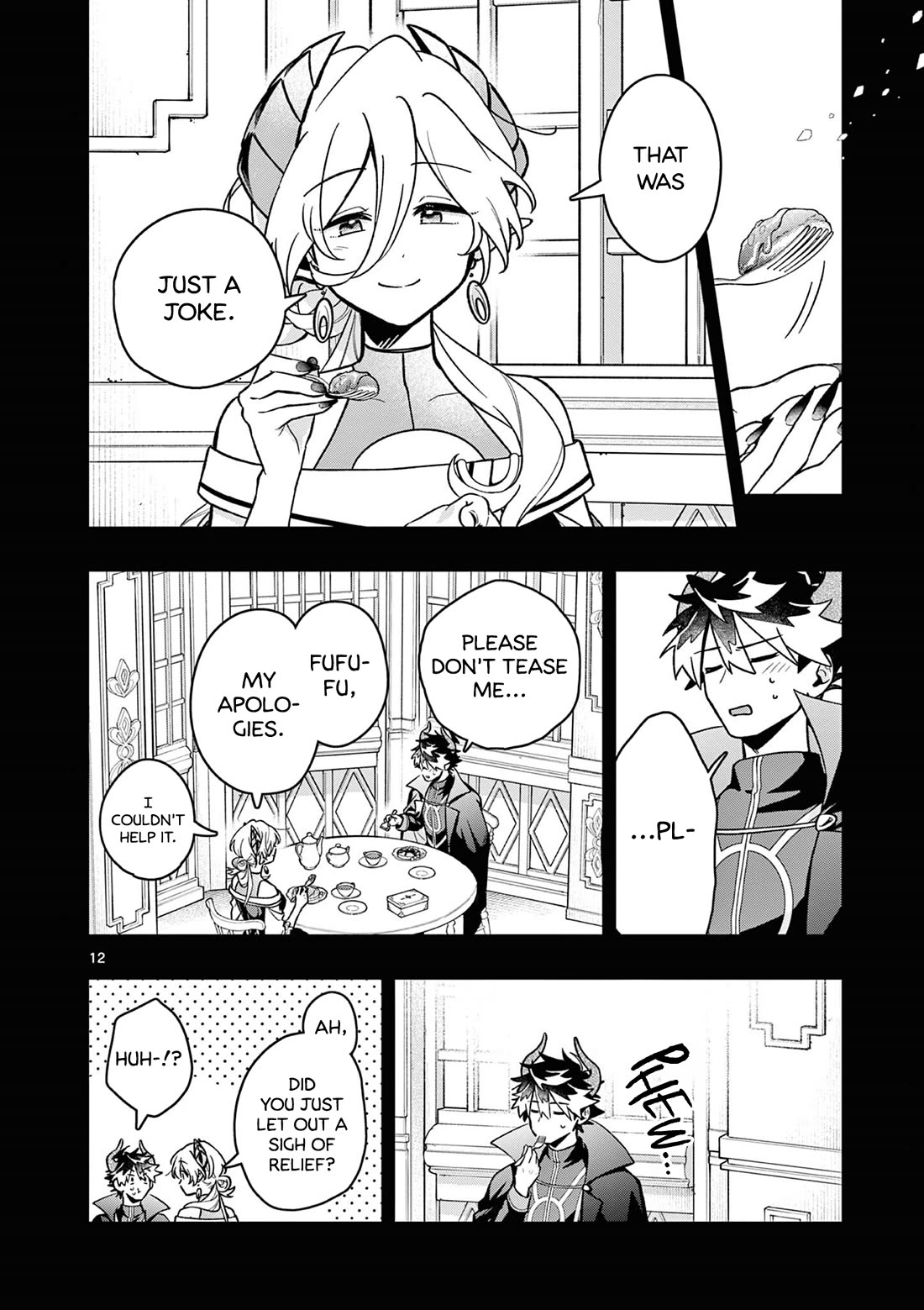 Maou-sama, Re Re Revenge! Chapter 8 page 12 - Chapter 8: The Flower Field, Operation Friendship!!