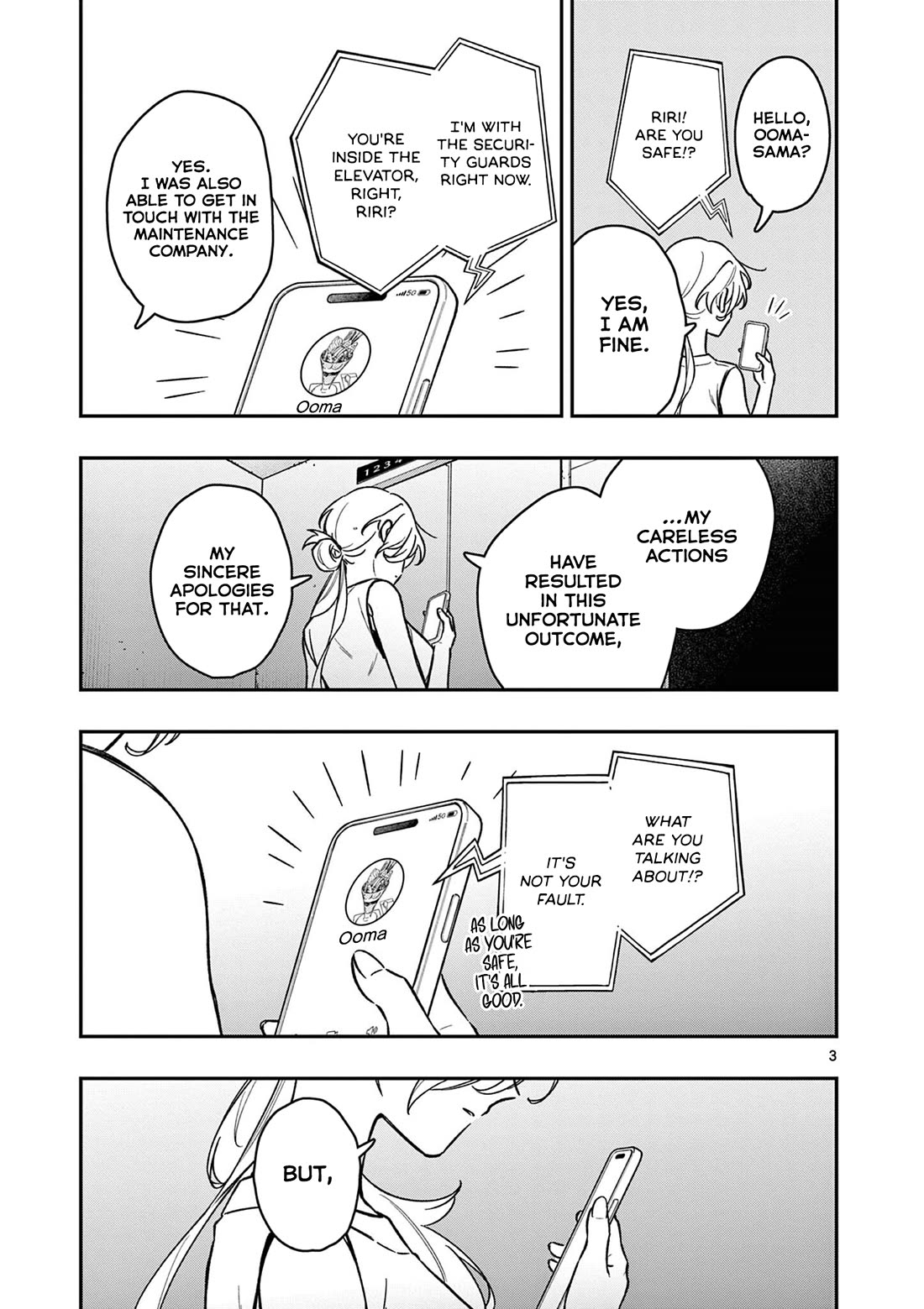 Maou-sama, Re Re Revenge! Chapter 9 page 3 - Chapter 9: I Love You.