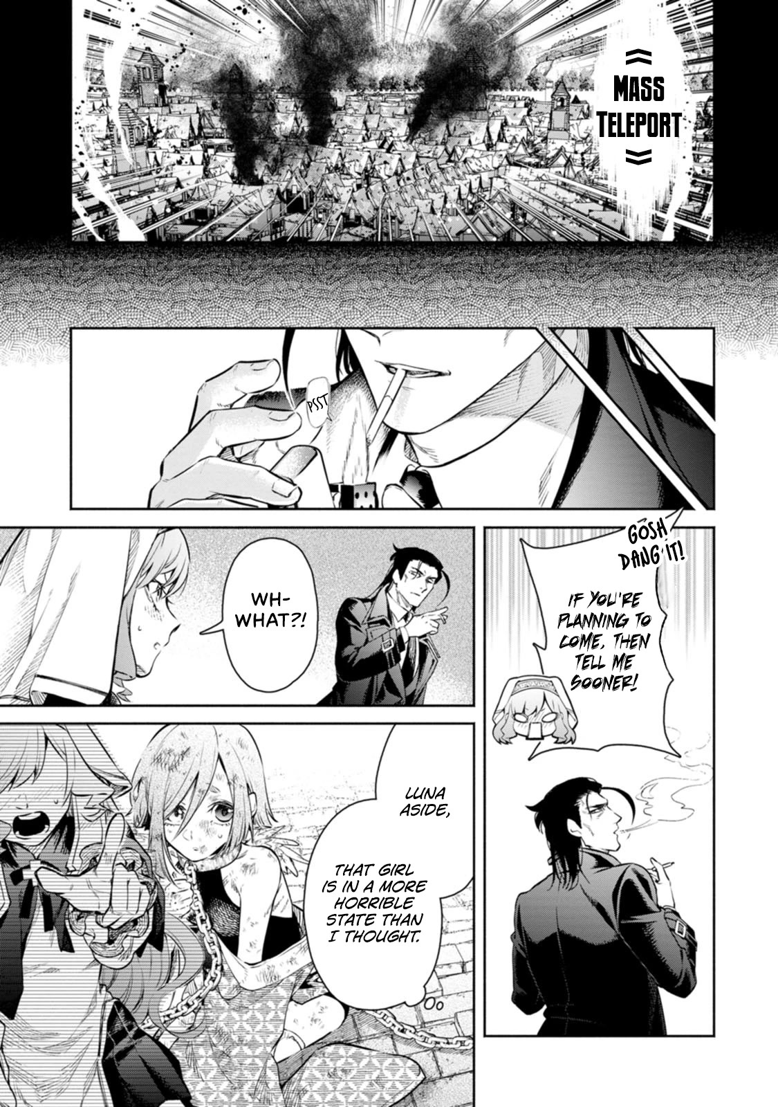 Maou-sama, Retry! R Chapter 11 page 22 - Chapter 11: Perfect Game (First Half)