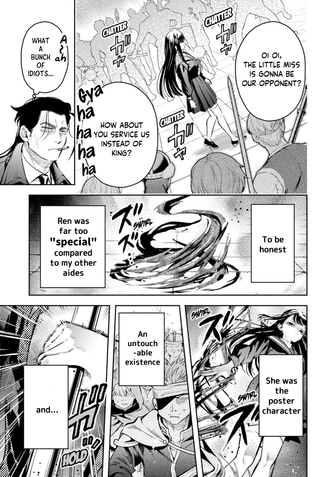 Maou-sama, Retry! R Chapter 55 page 18 - Chapter 55: Undefeated Flower of a Hundred Battles