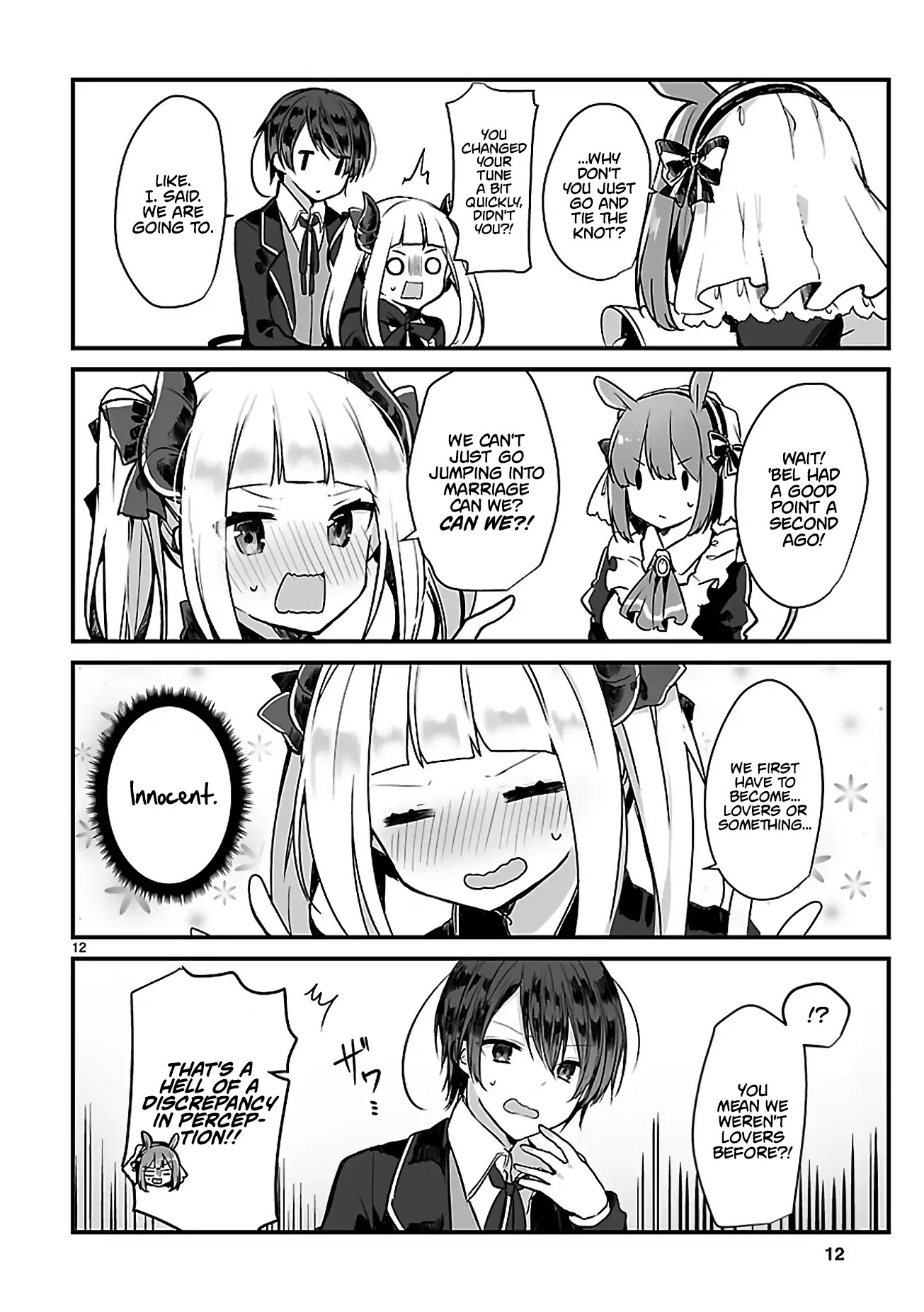 Maou-sama to Kekkonshitai Chapter 0 page 12 - Chapter 0: Oneshot