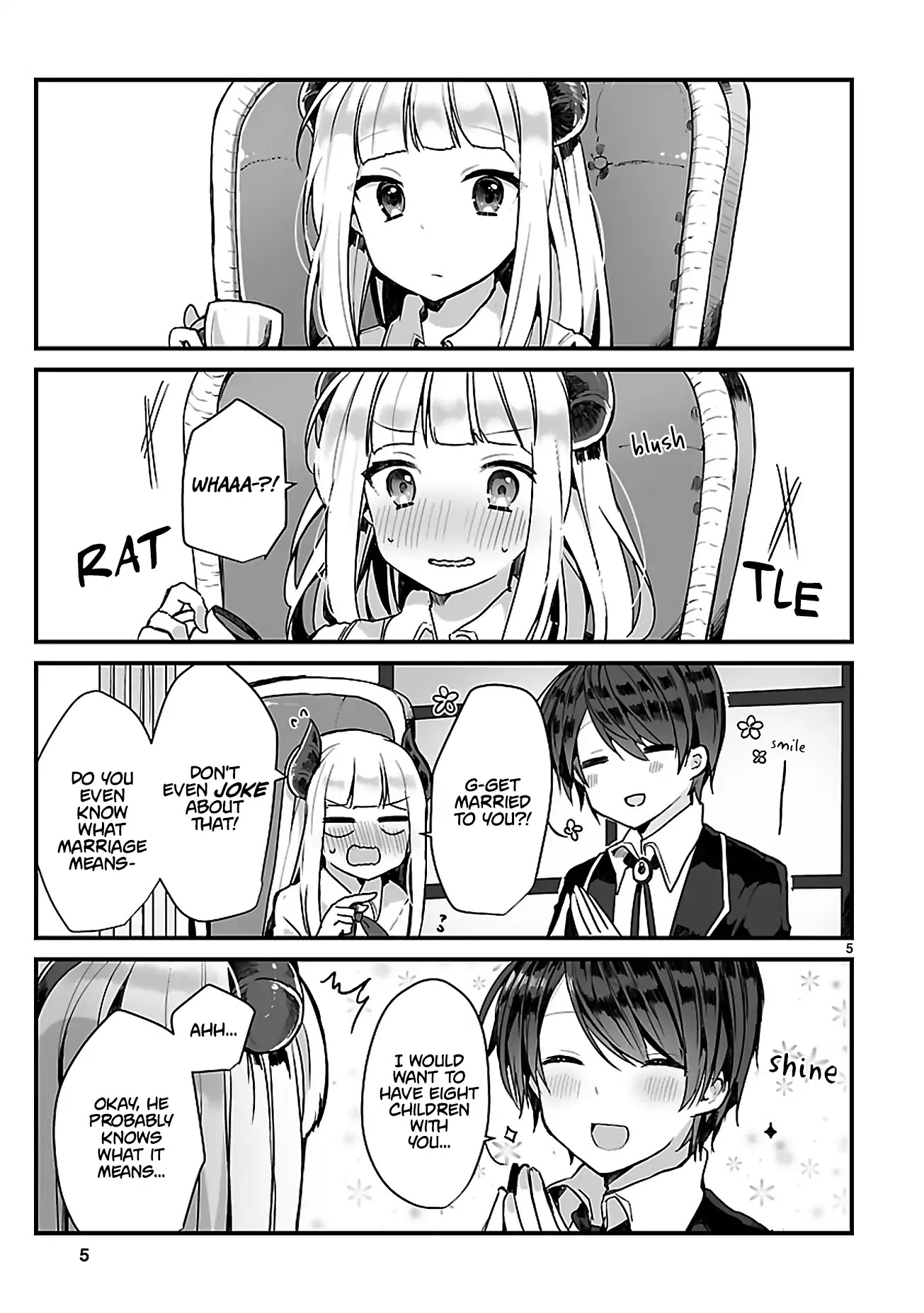 Maou-sama to Kekkonshitai Chapter 0 page 5 - Chapter 0: Oneshot