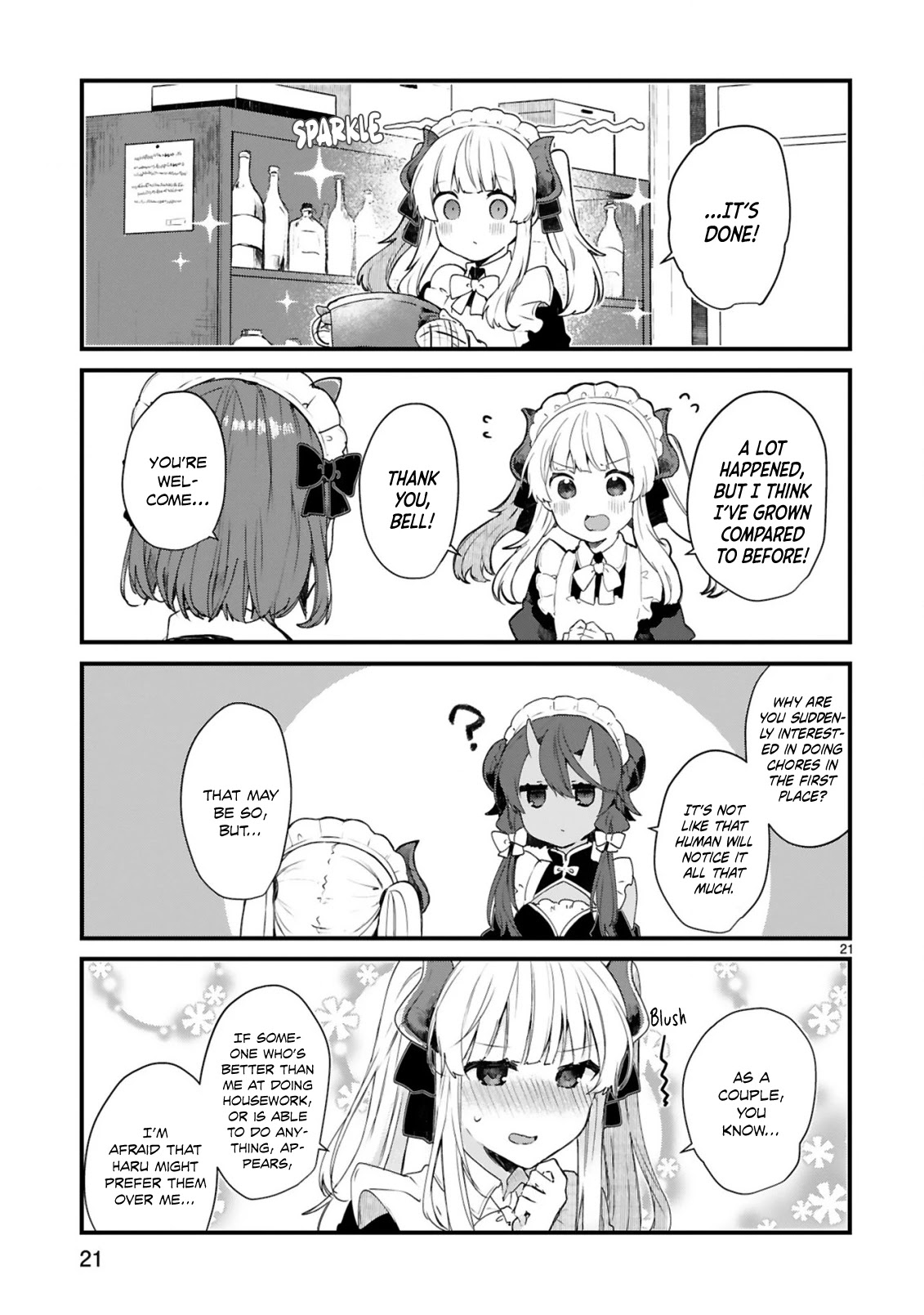 Maou-sama to Kekkonshitai Chapter 10 page 22 - Chapter 10: The Demon Queen wants to learn!