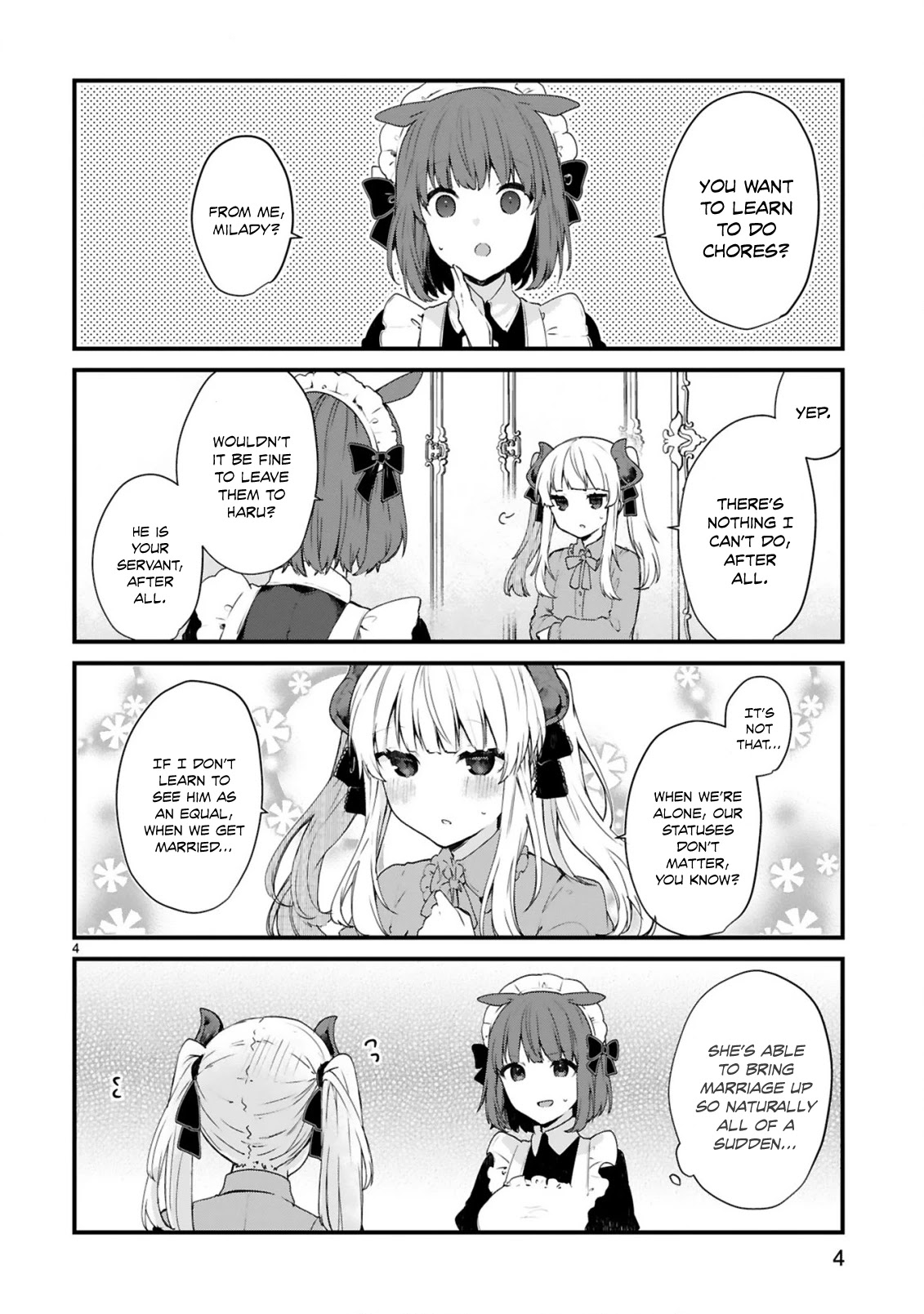 Maou-sama to Kekkonshitai Chapter 10 page 5 - Chapter 10: The Demon Queen wants to learn!