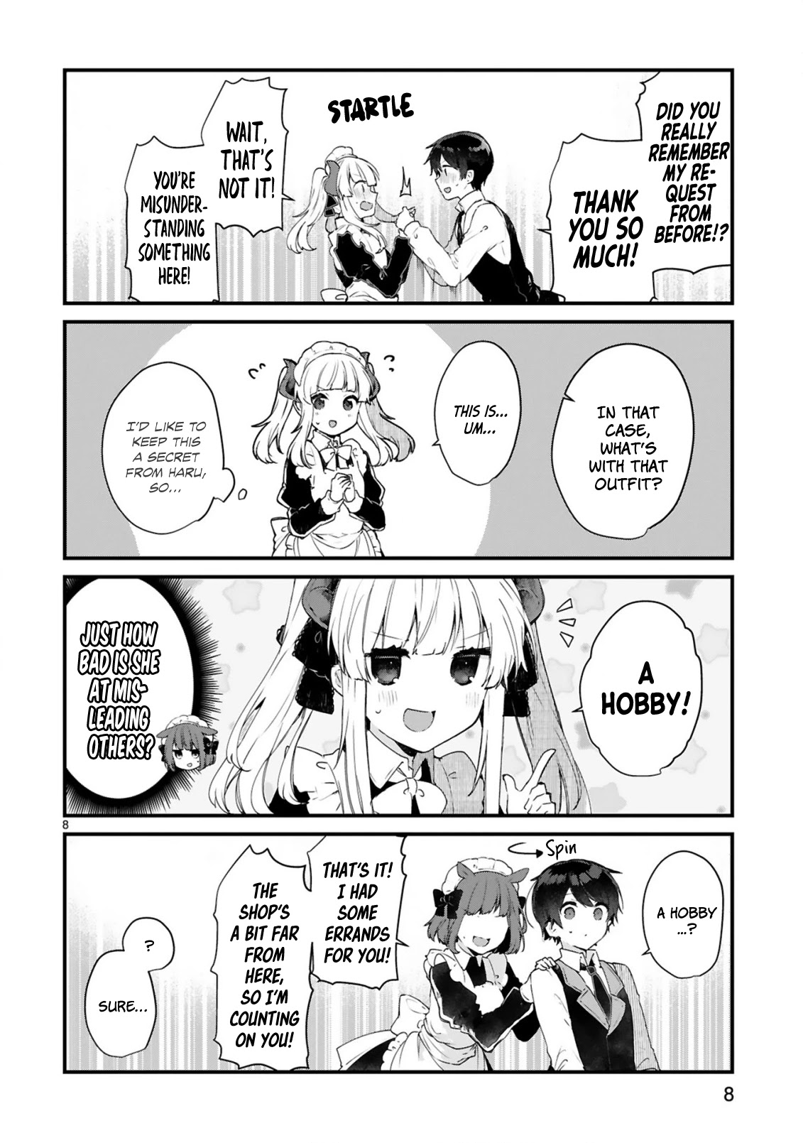 Maou-sama to Kekkonshitai Chapter 10 page 9 - Chapter 10: The Demon Queen wants to learn!