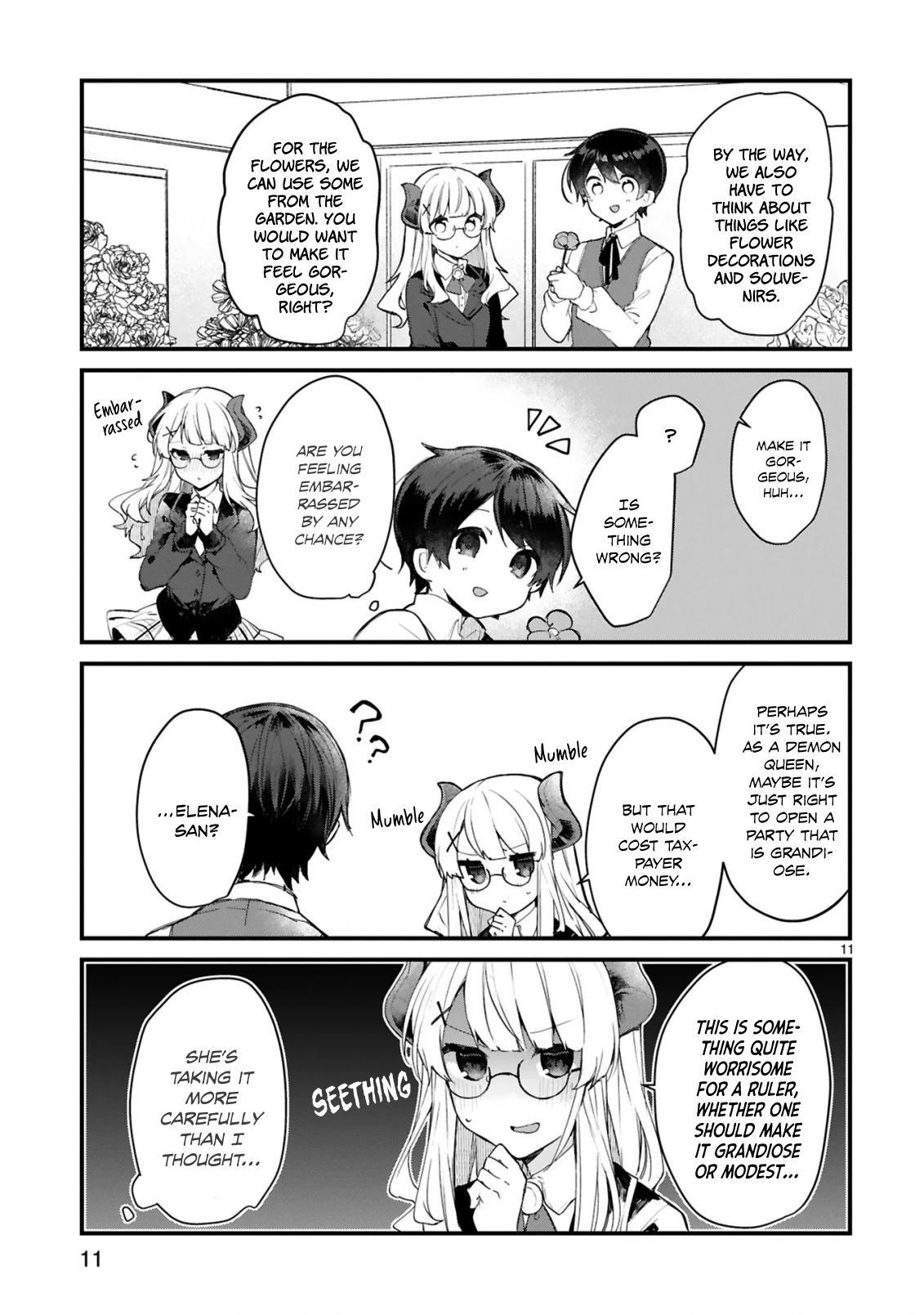 Maou-sama to Kekkonshitai Chapter 11 page 12 - Chapter 11: I want to go to an expo with the Demon Queen.