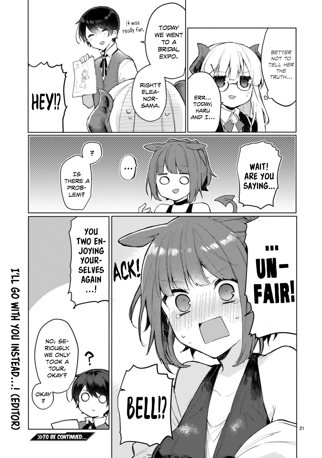Maou-sama to Kekkonshitai Chapter 11 page 22 - Chapter 11: I want to go to an expo with the Demon Queen.