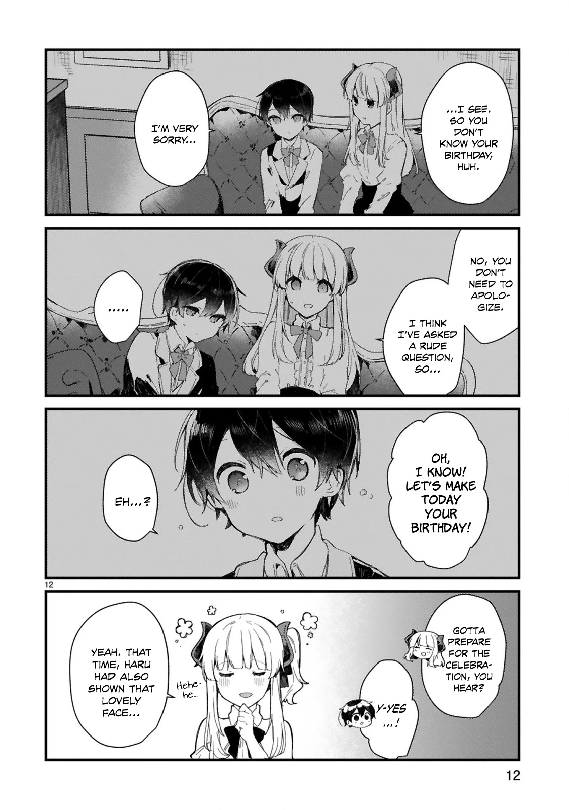 Maou-sama to Kekkonshitai Chapter 12 page 13 - Chapter 12: I want to be the Pride of the Demon Queen.