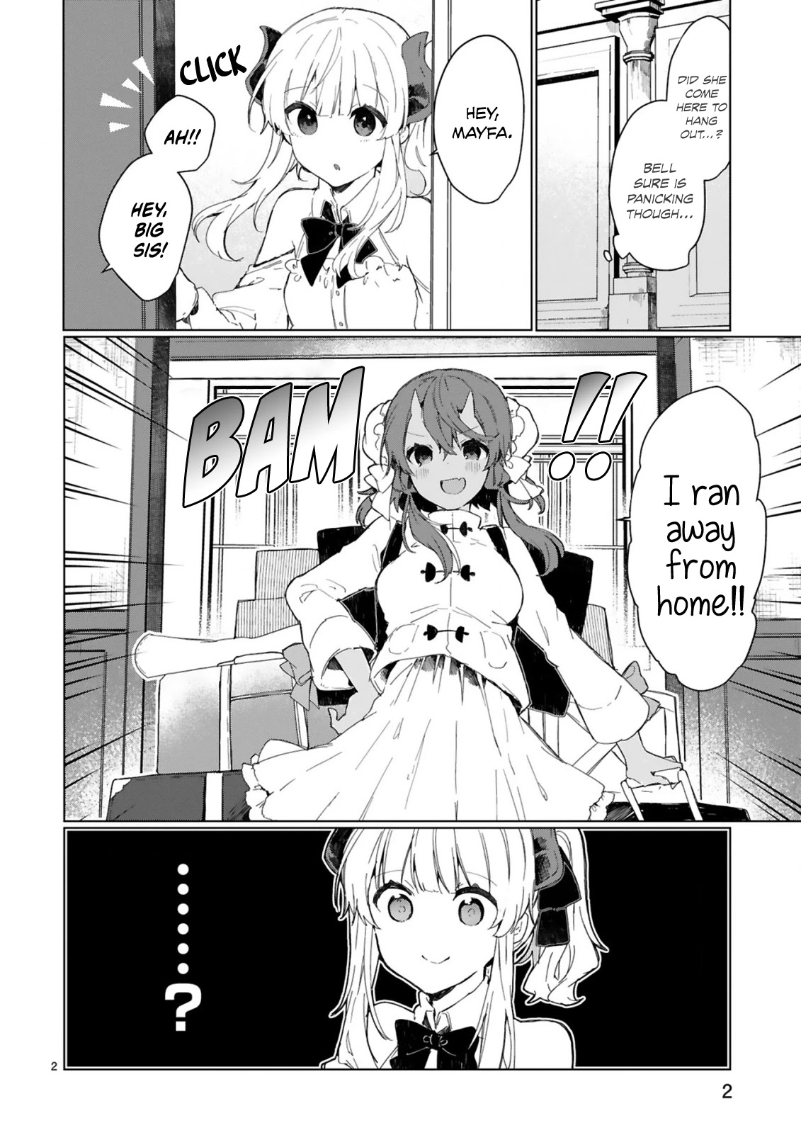 Maou-sama to Kekkonshitai Chapter 12 page 3 - Chapter 12: I want to be the Pride of the Demon Queen.