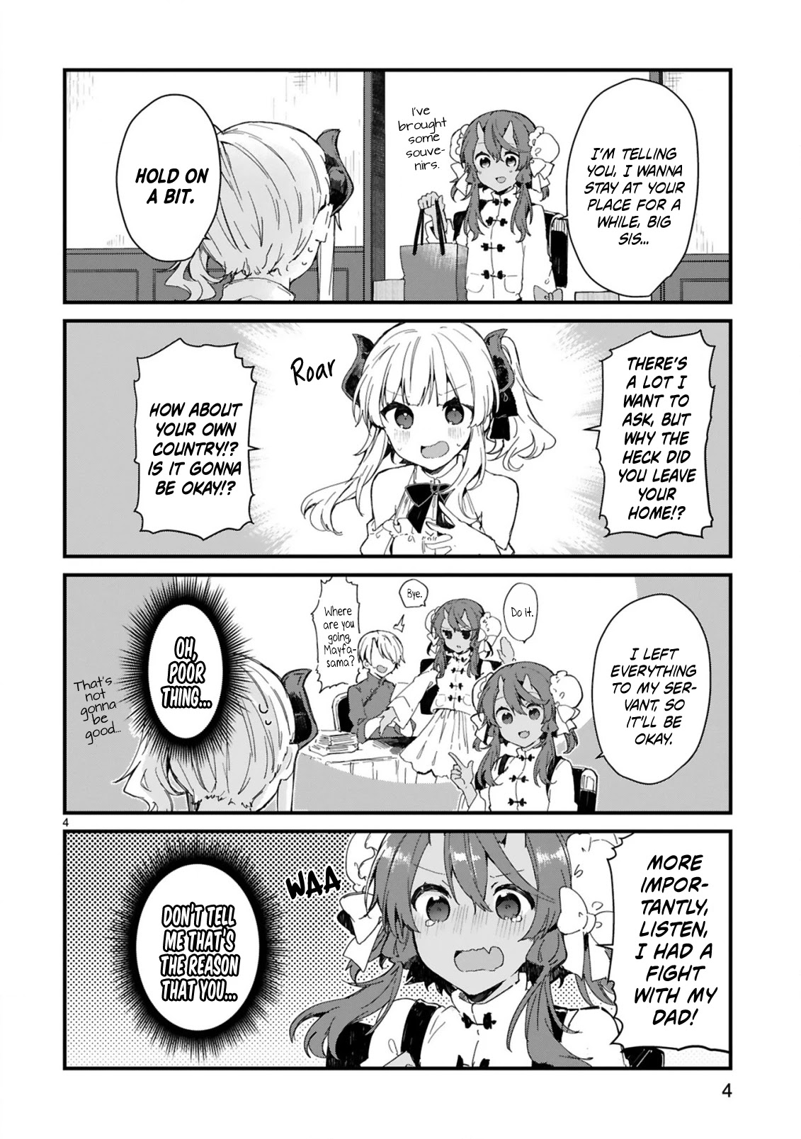 Maou-sama to Kekkonshitai Chapter 12 page 5 - Chapter 12: I want to be the Pride of the Demon Queen.