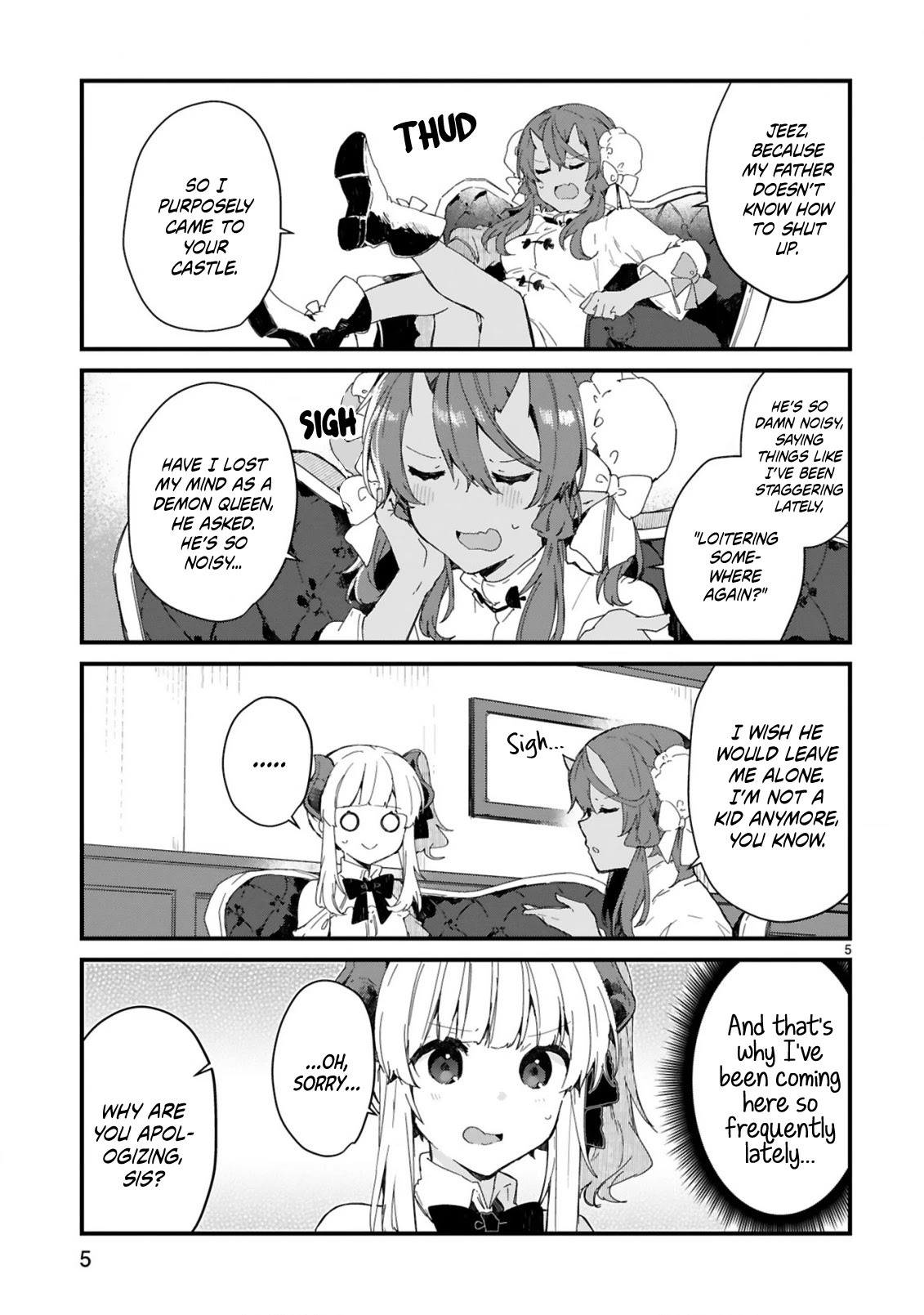 Maou-sama to Kekkonshitai Chapter 12 page 6 - Chapter 12: I want to be the Pride of the Demon Queen.