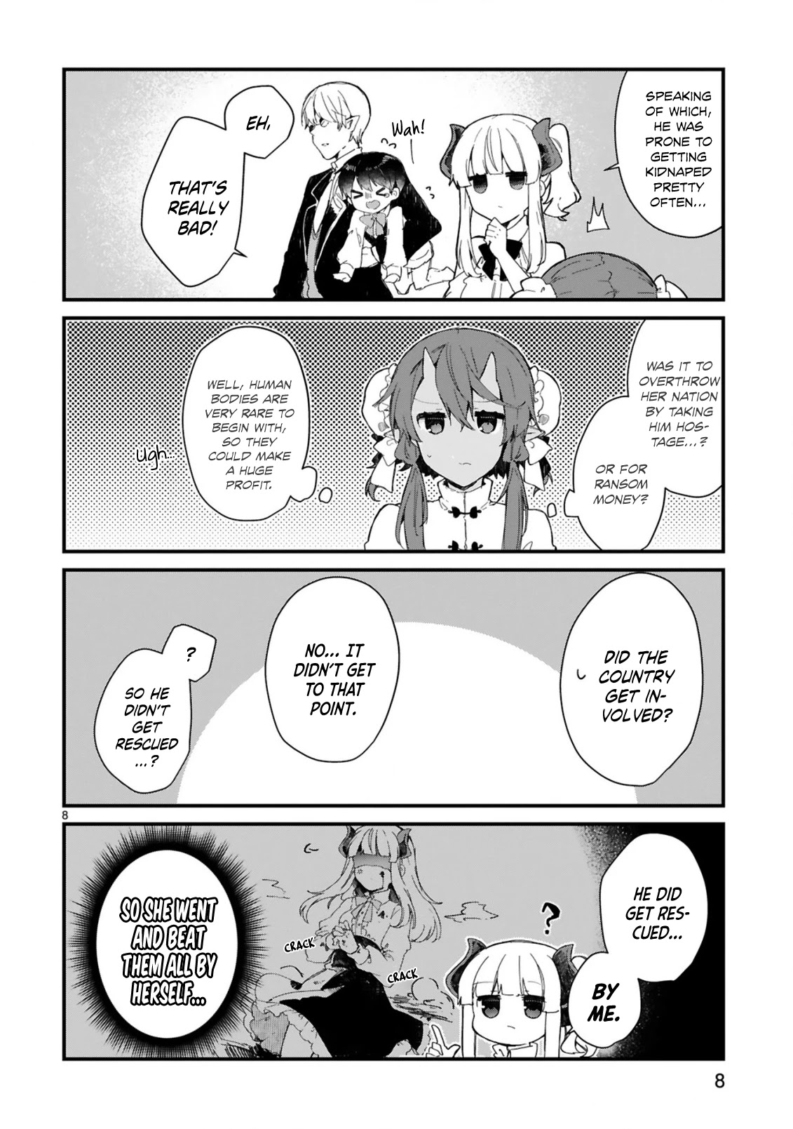 Maou-sama to Kekkonshitai Chapter 12 page 9 - Chapter 12: I want to be the Pride of the Demon Queen.