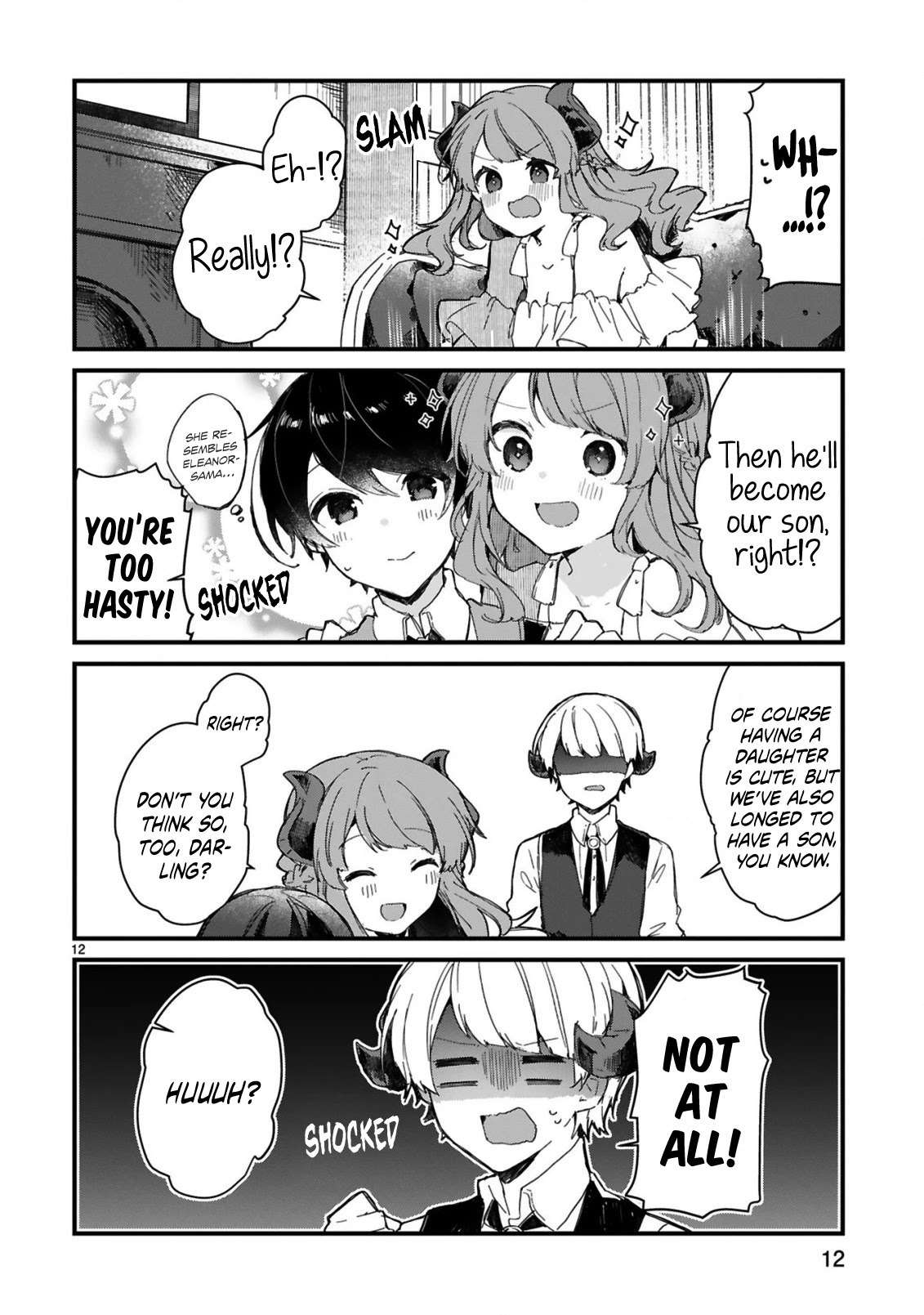 Maou-sama to Kekkonshitai Chapter 13 page 13 - Chapter 13: The Demon Queen wants to Open Up.