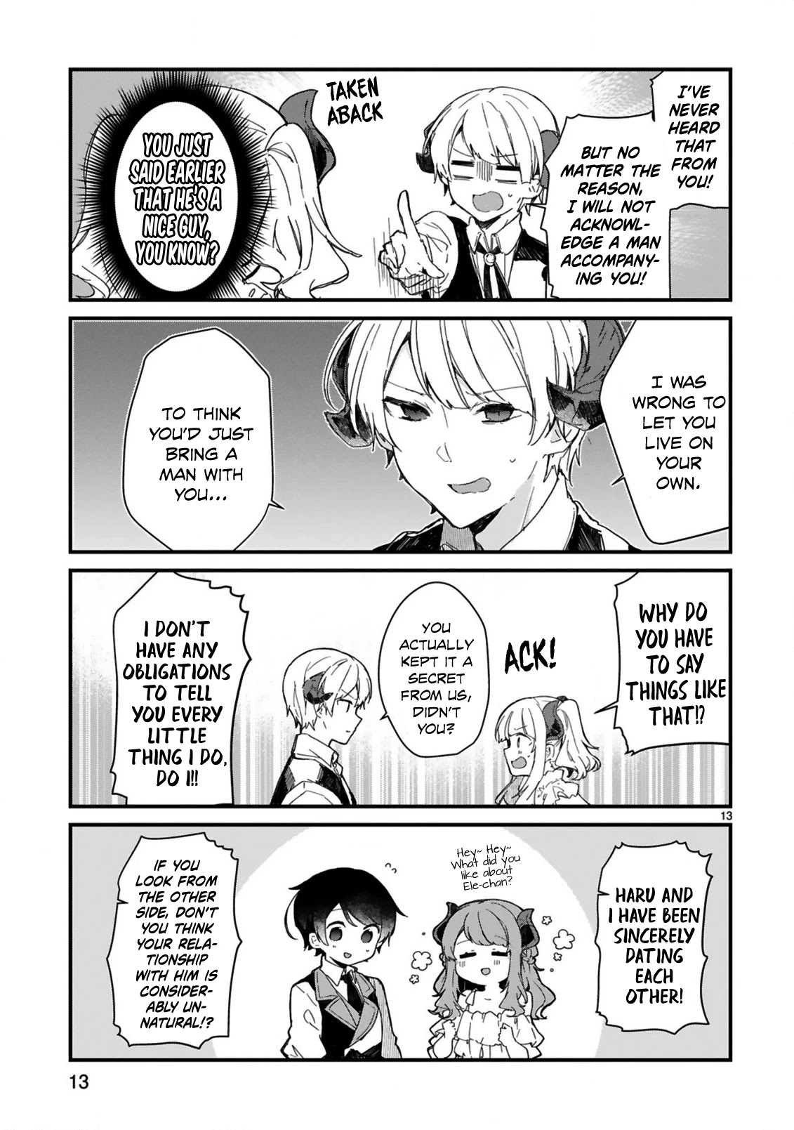 Maou-sama to Kekkonshitai Chapter 13 page 14 - Chapter 13: The Demon Queen wants to Open Up.