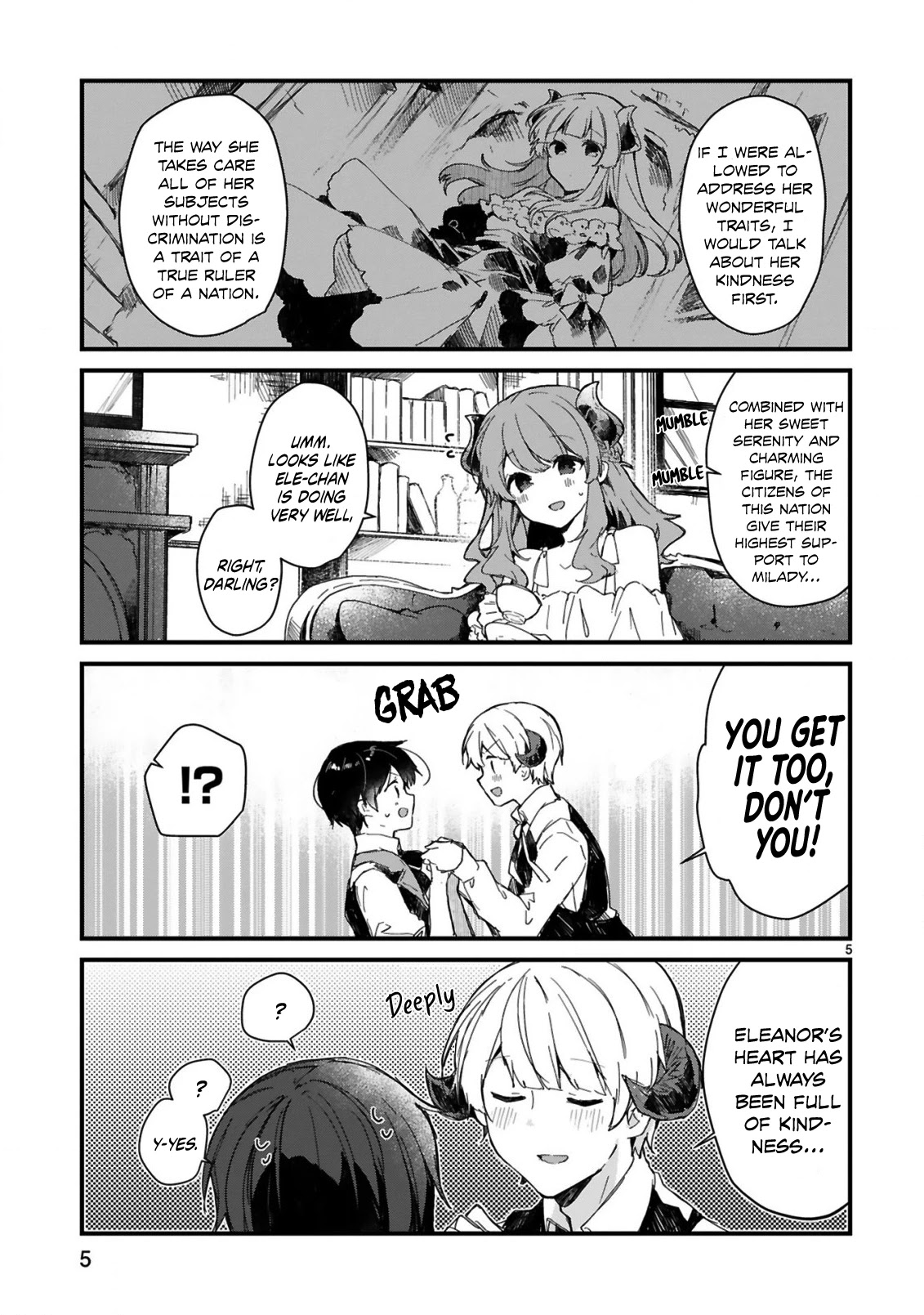 Maou-sama to Kekkonshitai Chapter 13 page 6 - Chapter 13: The Demon Queen wants to Open Up.