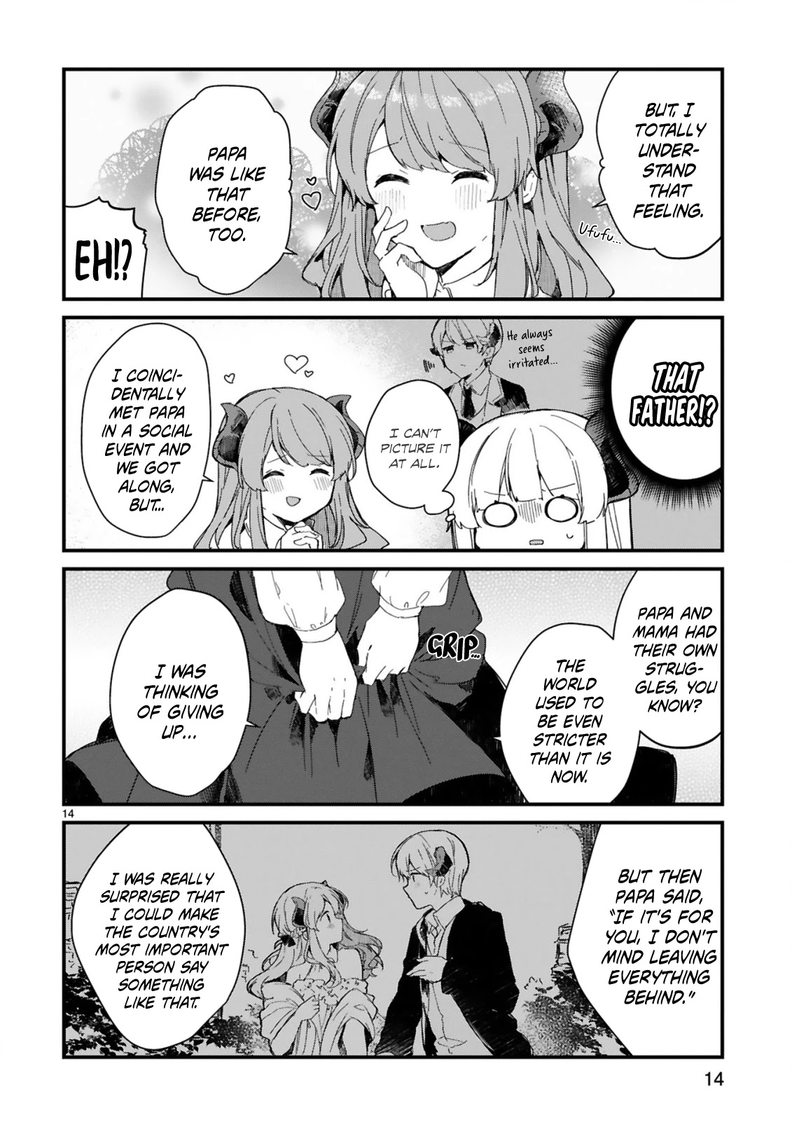Maou-sama to Kekkonshitai Chapter 14 page 15 - Chapter 14: I want to conciliate with Father