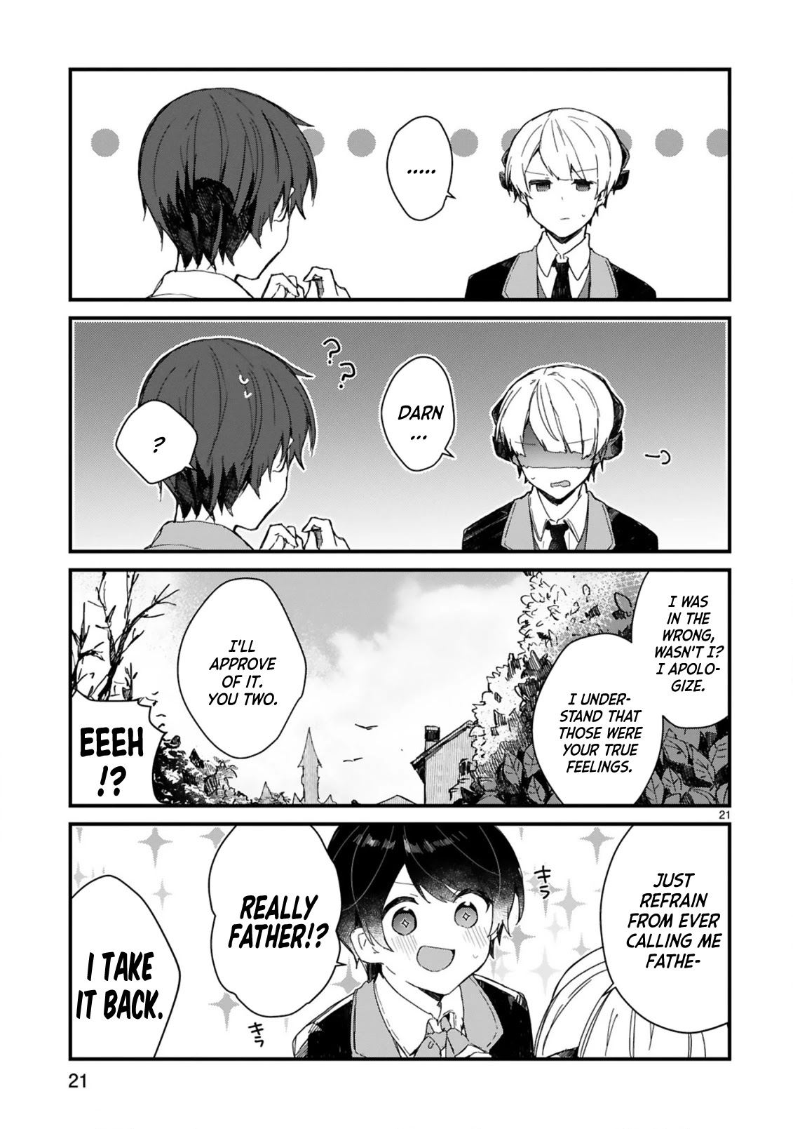 Maou-sama to Kekkonshitai Chapter 14 page 22 - Chapter 14: I want to conciliate with Father