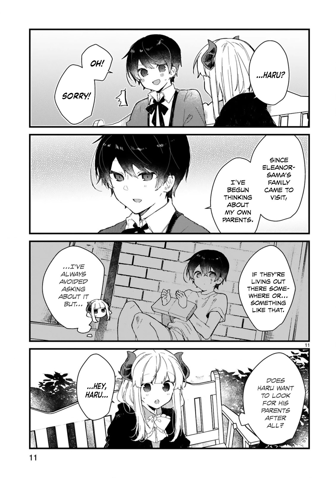 Maou-sama to Kekkonshitai Chapter 15 page 12 - Chapter 15: I Want to take it easy with the Demon Queen.
