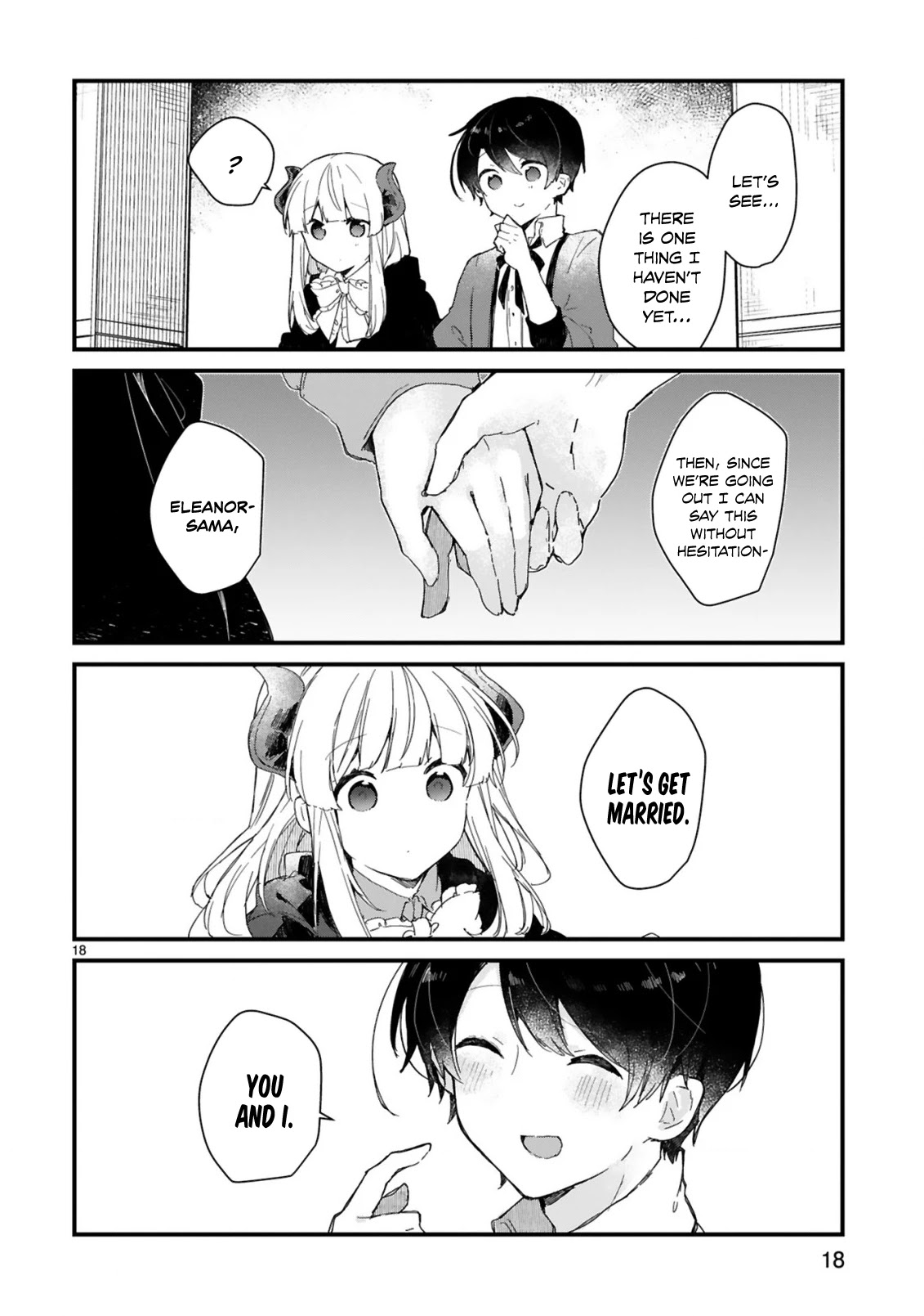 Maou-sama to Kekkonshitai Chapter 15 page 19 - Chapter 15: I Want to take it easy with the Demon Queen.