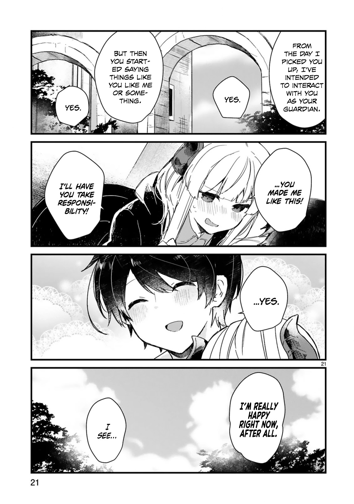 Maou-sama to Kekkonshitai Chapter 15 page 22 - Chapter 15: I Want to take it easy with the Demon Queen.