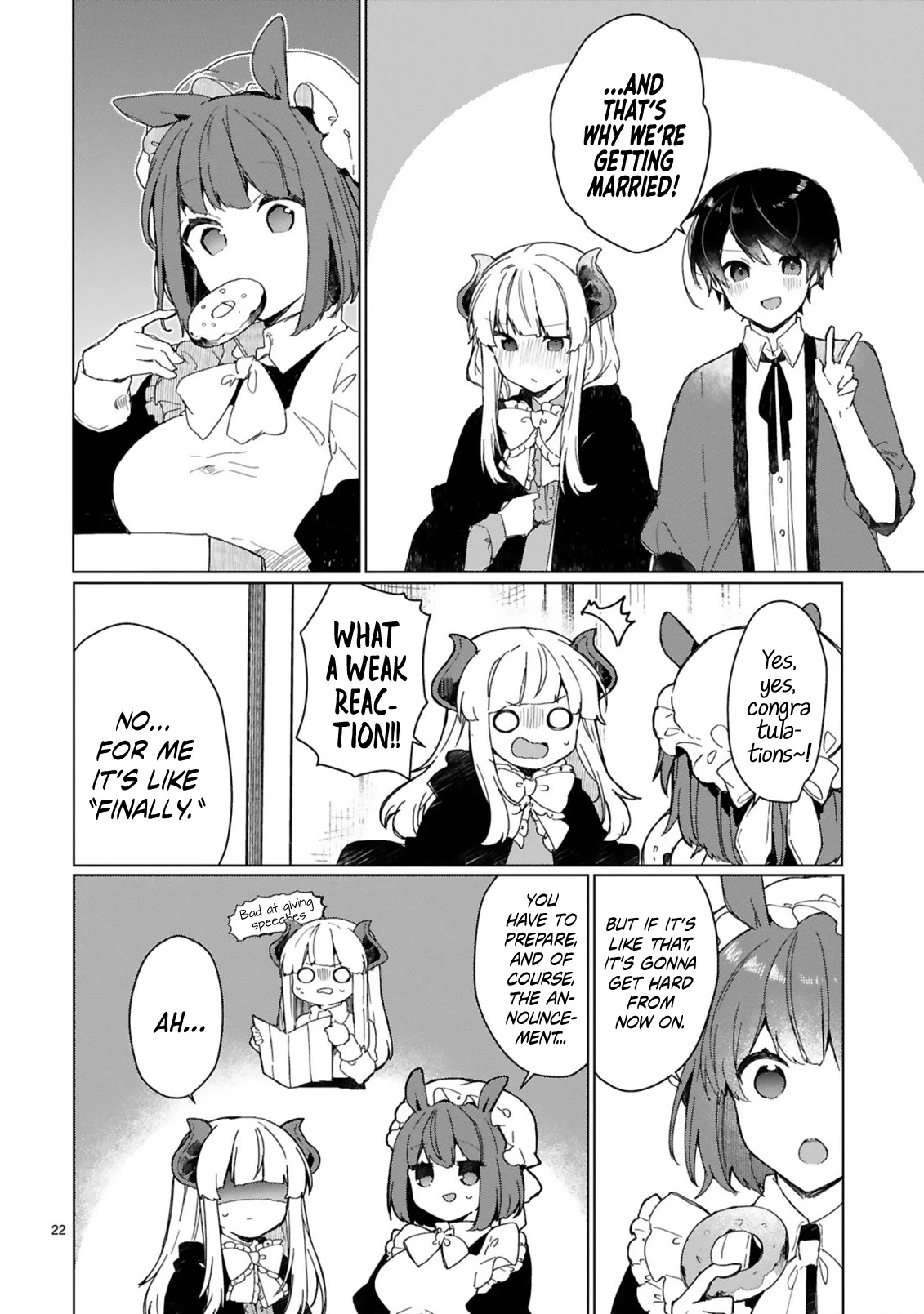 Maou-sama to Kekkonshitai Chapter 15 page 23 - Chapter 15: I Want to take it easy with the Demon Queen.