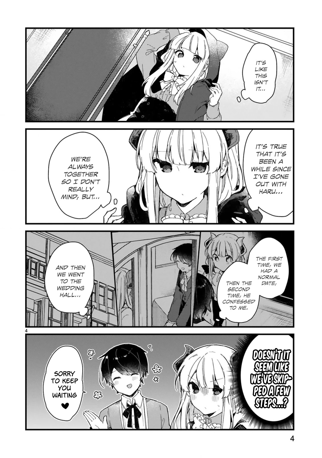 Maou-sama to Kekkonshitai Chapter 15 page 5 - Chapter 15: I Want to take it easy with the Demon Queen.