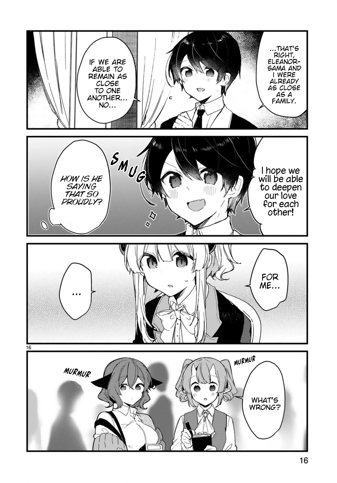 Maou-sama to Kekkonshitai Chapter 17 page 16 - Chapter 17: I Want to be Interviewed with the Demon Queen