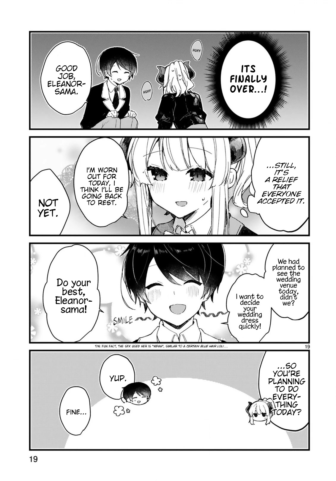 Maou-sama to Kekkonshitai Chapter 17 page 19 - Chapter 17: I Want to be Interviewed with the Demon Queen